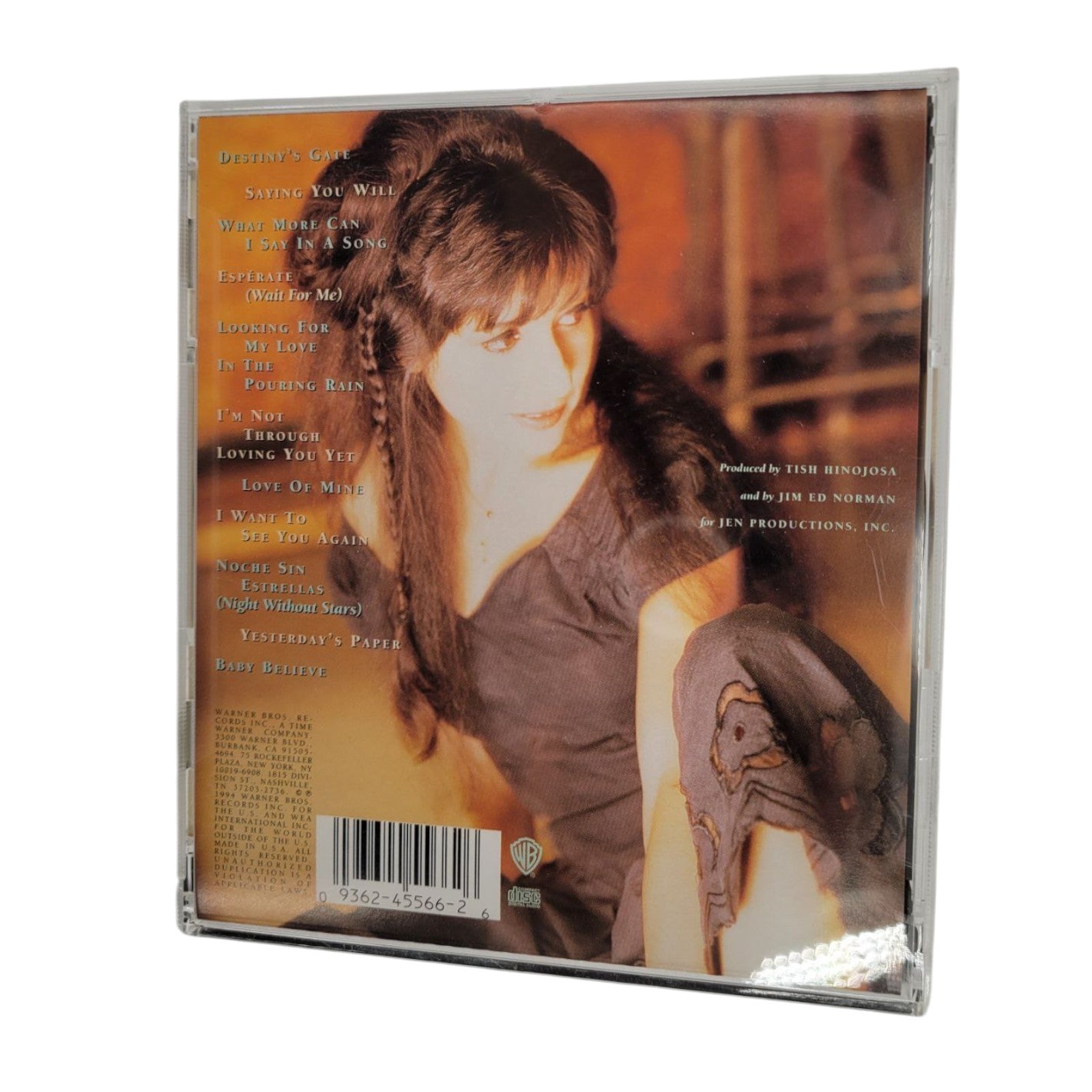 Tish Hinojasa Destinys Gate Music CD Album 1994 Warner Bros