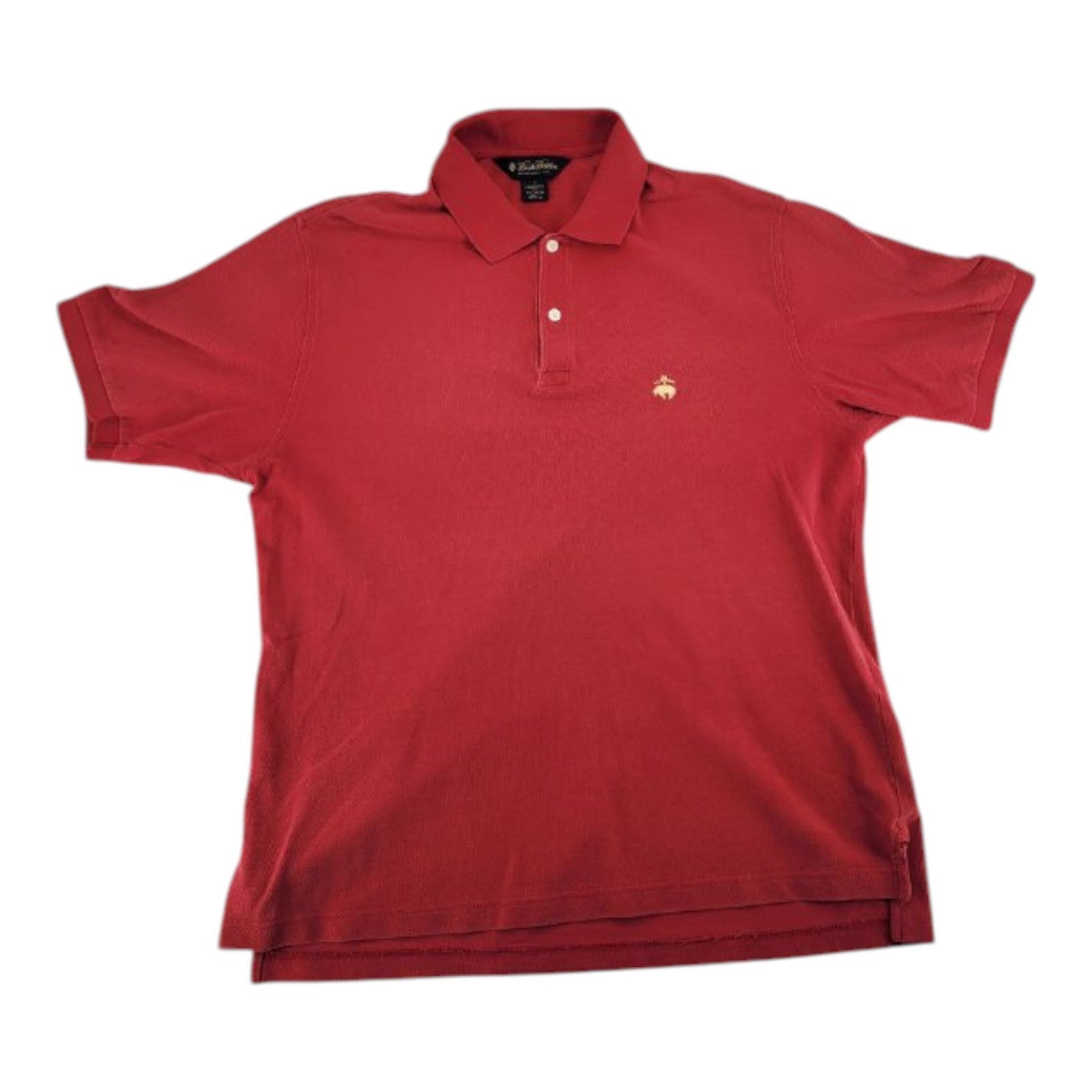 Brooks Brothers Performance Knit Red Polo Shirt Mens Size M
