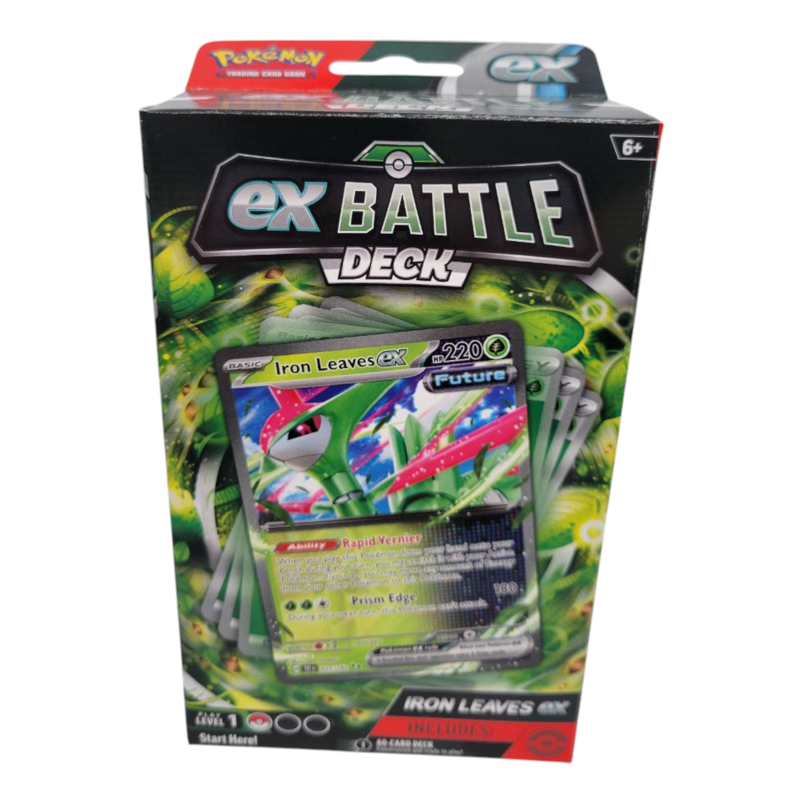 Pokémon TCG ex Deluxe Battle Deck Iron Leaves EX 60 Card Ready to Play Deck