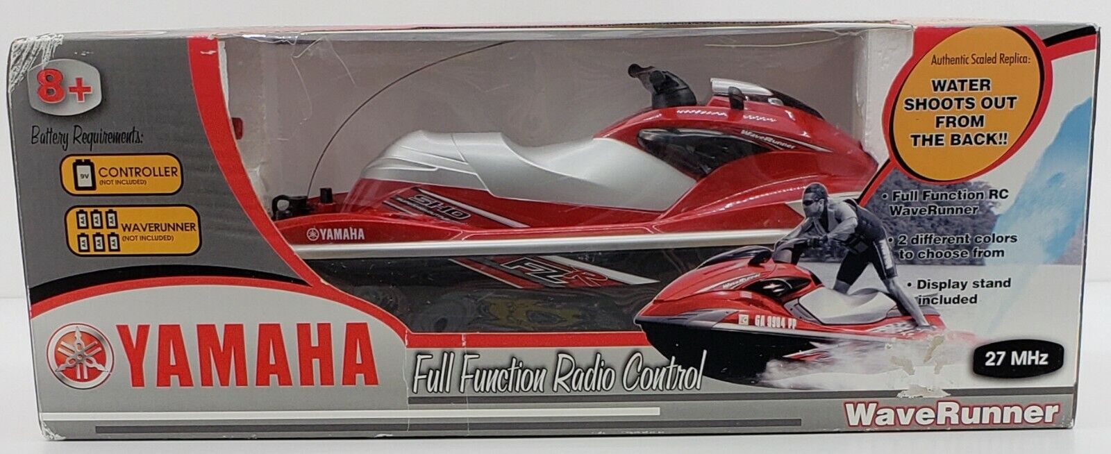 Yamaha 2010 Full Function Radio Control WaveRunner FZS Jet Ski Red