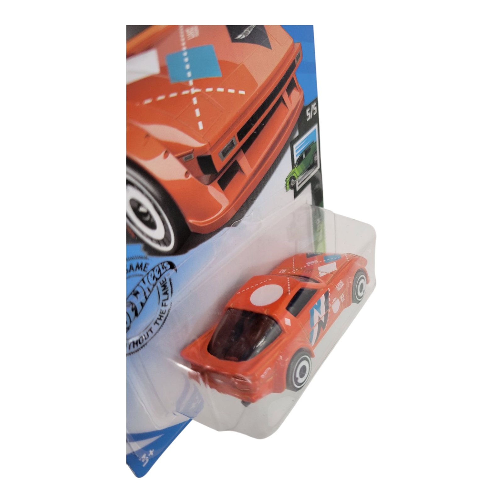 Hot Wheels Mazda RX-7 Speed Blur Orange 5/5 130/250 Die-Cast Car 1:64 Scale