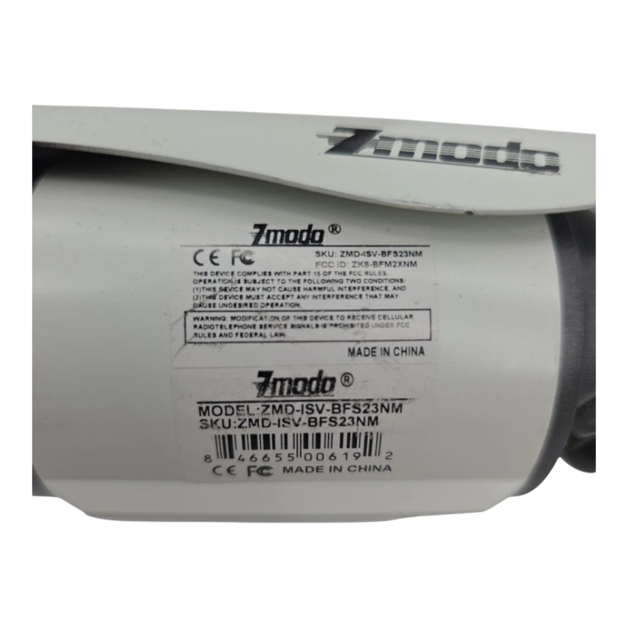 Zmodo ZMD-ISV-BFS23NM Wi-Fi Hi-Reso Outdoor Security Camera Lot of 4 w/ Mounts