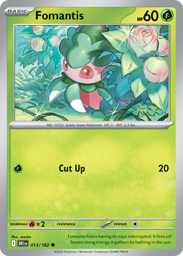 Fomantis 13/182 Destined Rivals