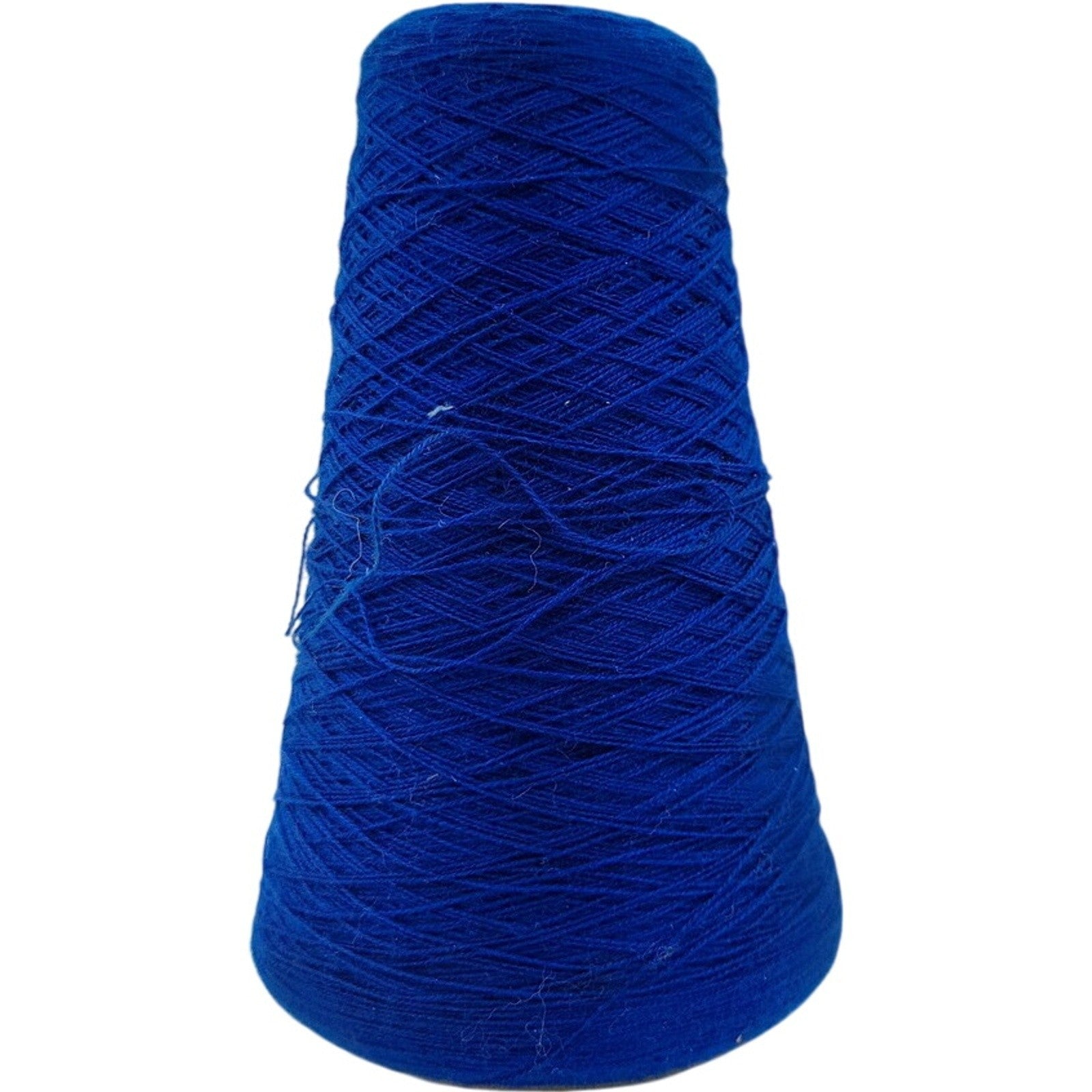 Vintage Pisgah Yarn 2/24 Dark Blue Weaving Knitting Yarn Cone 61-L Lot 3532