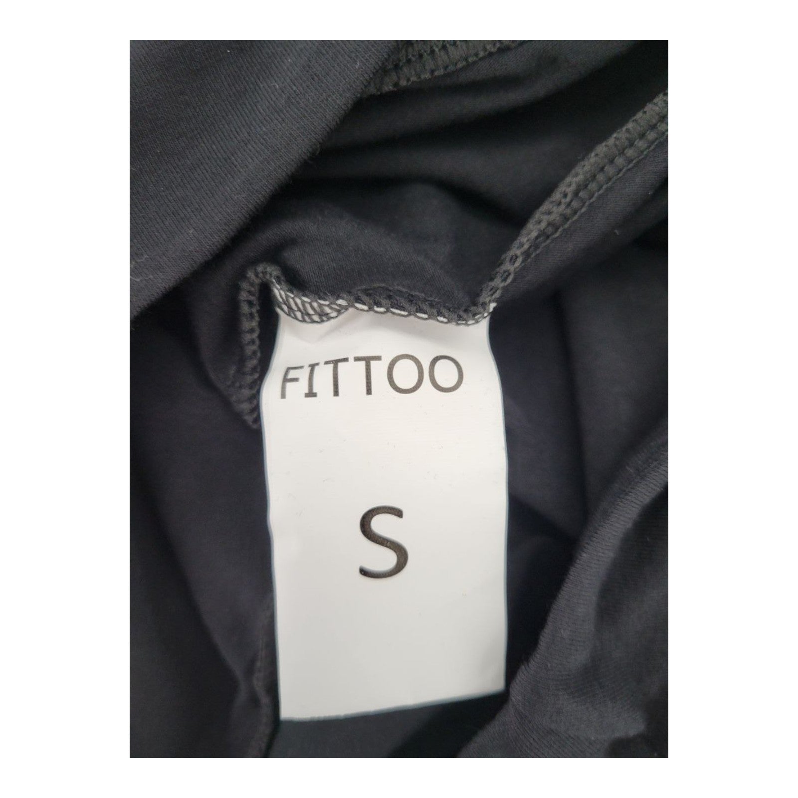 FITTOO Women's Black Yoga Pants Flared Leg High Waist Stretch Size S