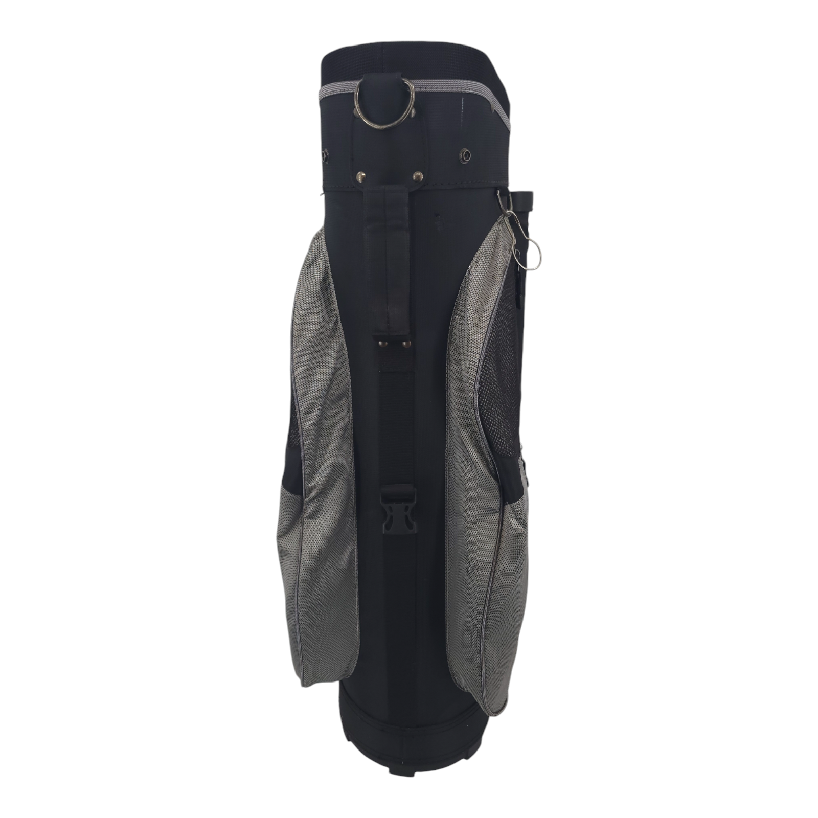 Affinity Golf Cart Stand Bag 14 Way Divider 9 Pockets Black Gray