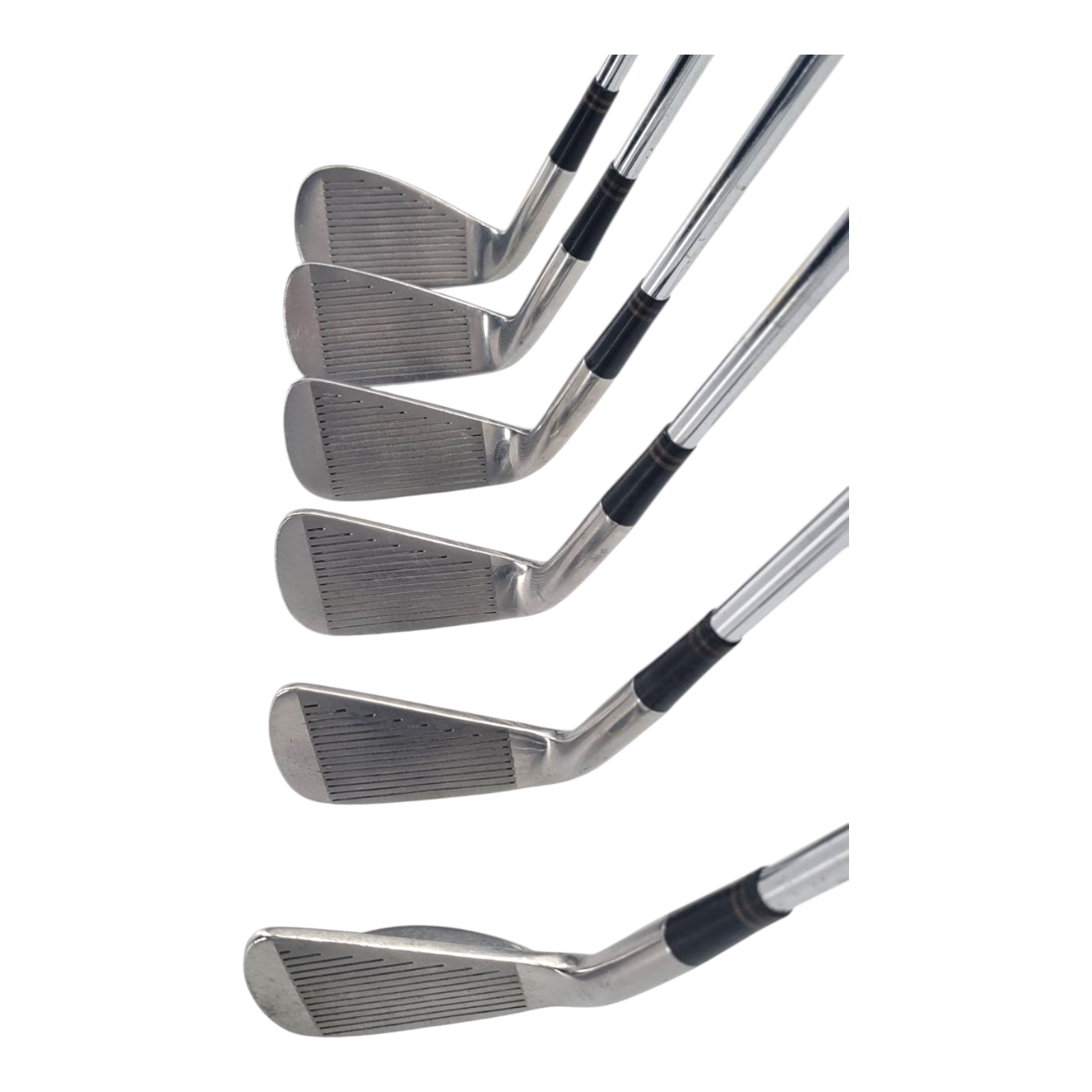 Dunlop Power Flange Iron Set 3-8 Mens RH Steel Shaft Saplize Grips Golf Clubs