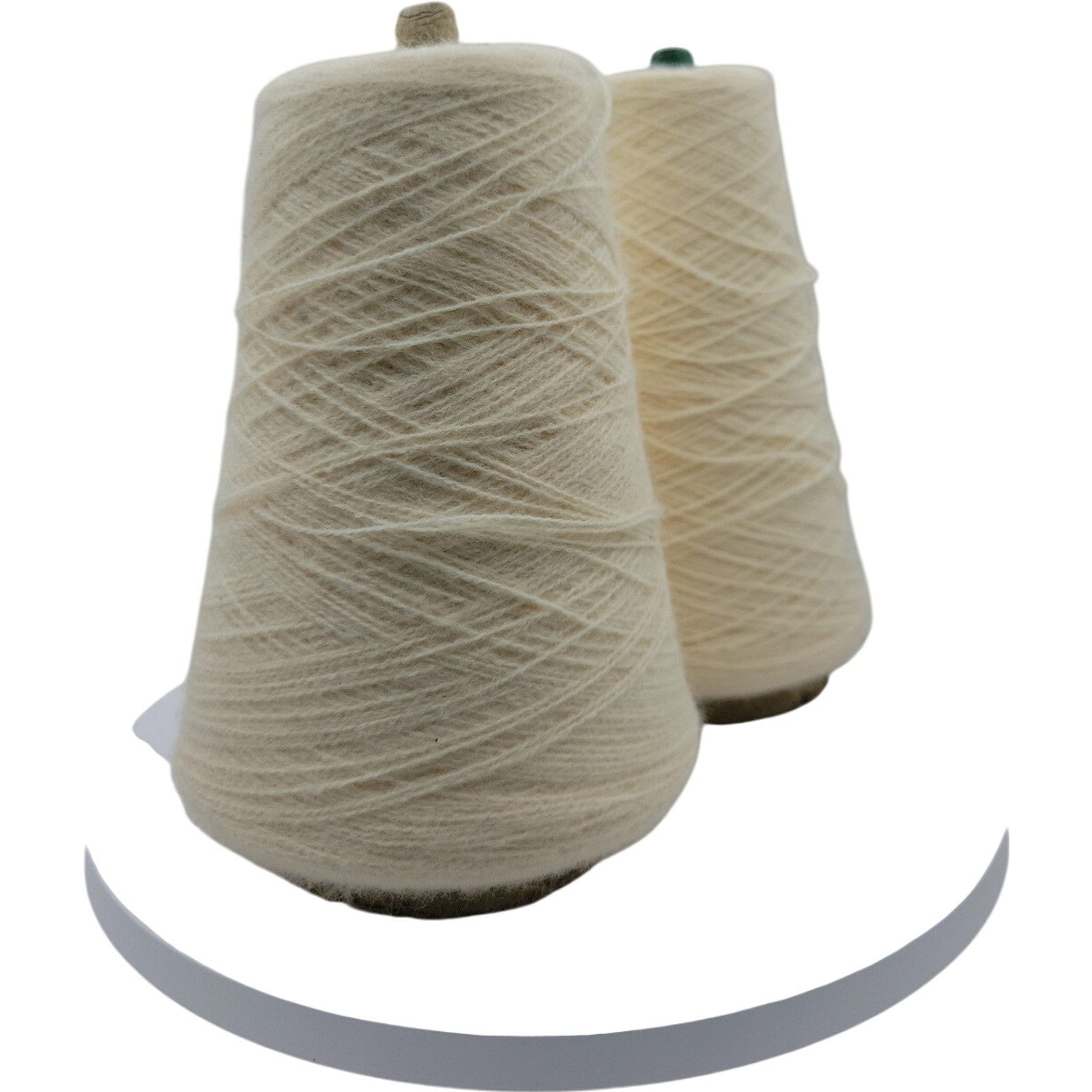Vintage Templon 2/24 Cream Heather O/N Blend Cone Yarn S-67674 Lot of 3