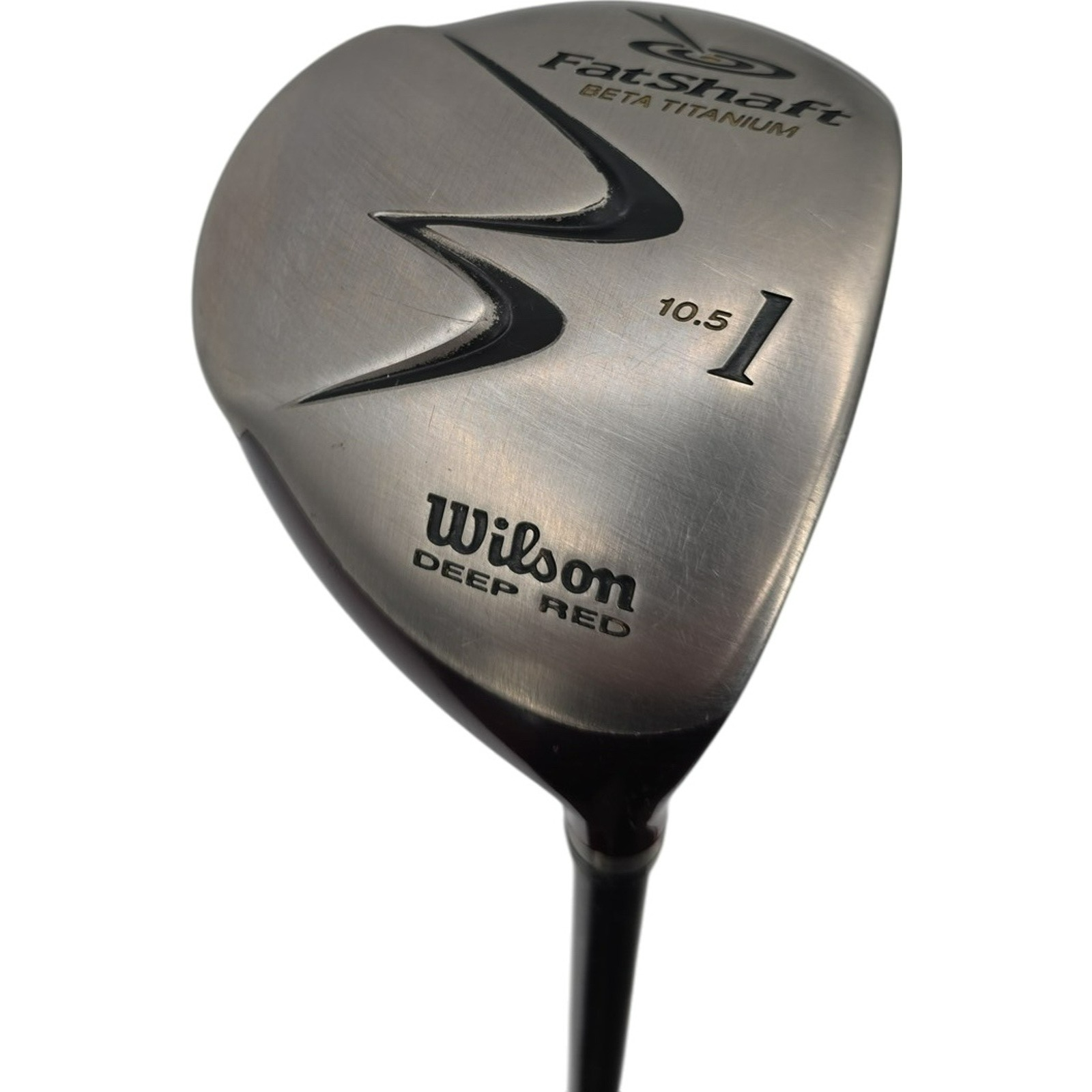 Wilson Deep Red Fat Shaft Beta Titanium 10.5 Degree Loft Driver Golf Club RH 46"