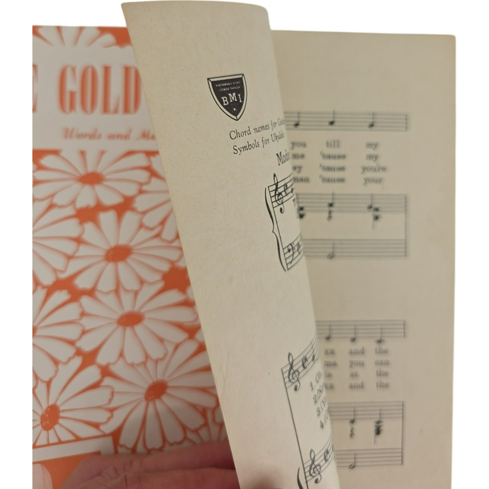 Vintage 1950 The Gold Rush Is Over By Hank Snow Sheet Music