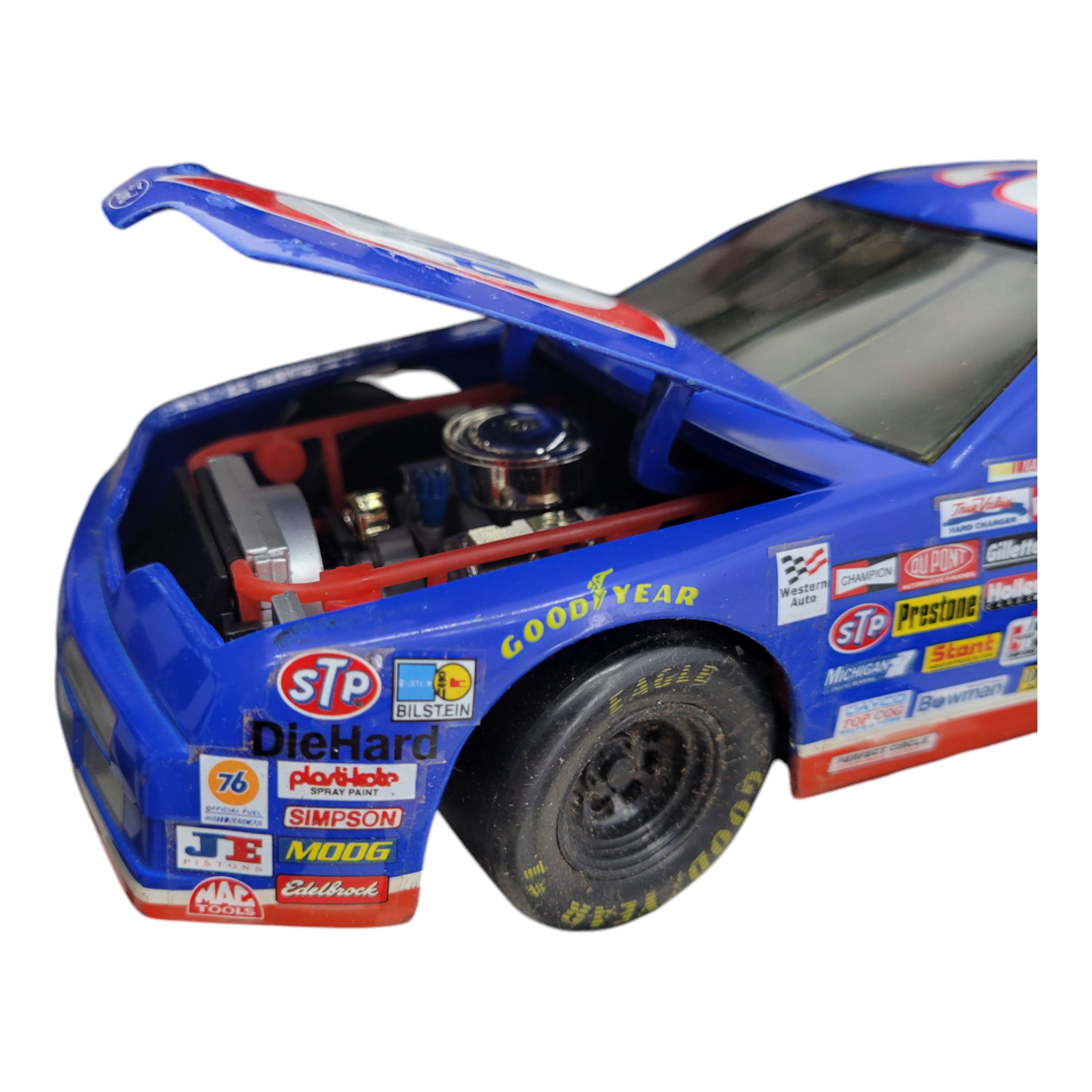 ERTL 1993 Bobby Hamilton #20 Fina Ford Thunderbird 1:18 Diecast NASCAR