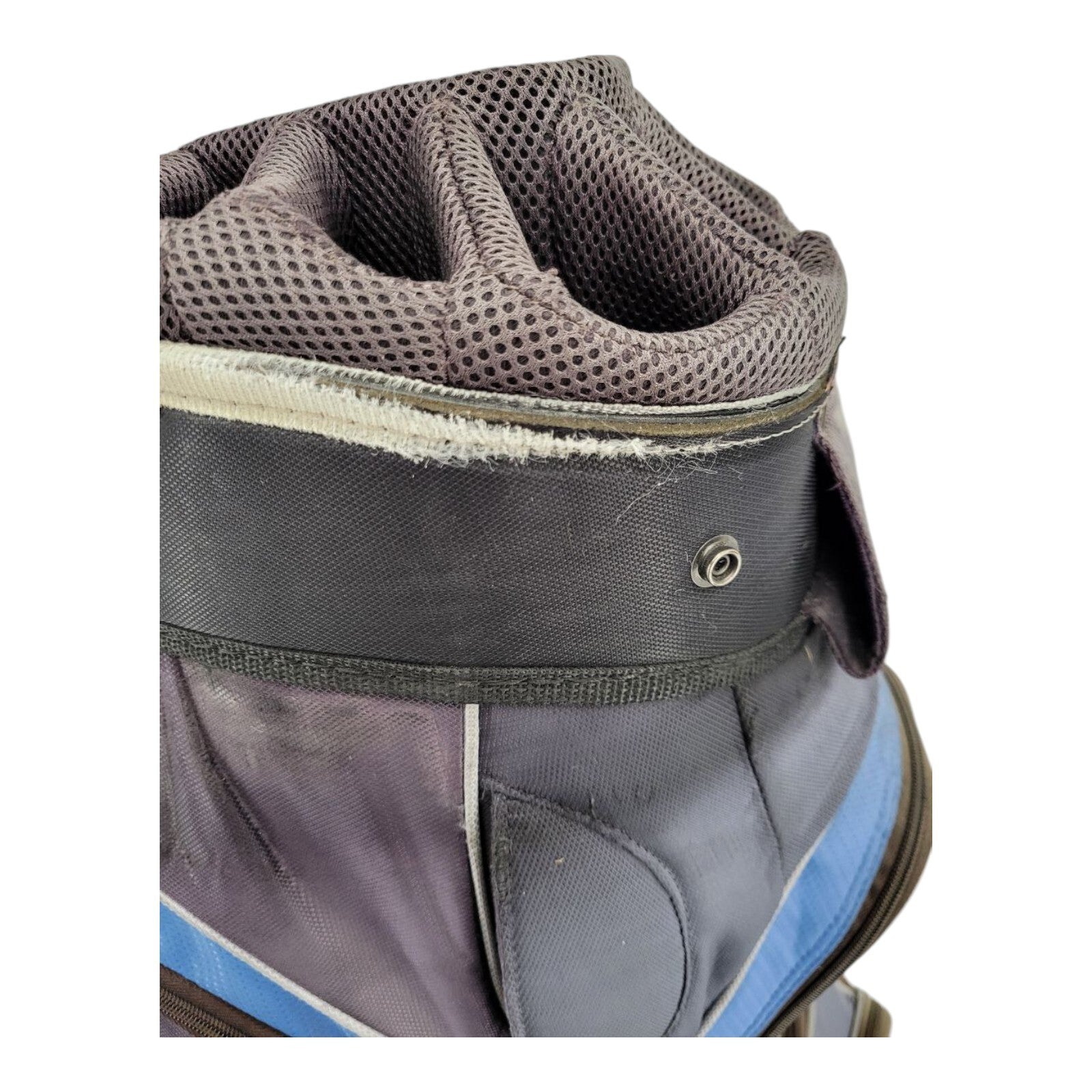 Adams Golf Idea A7OS Gray Blue 14 Way Cart Golf Bag Golf Bag