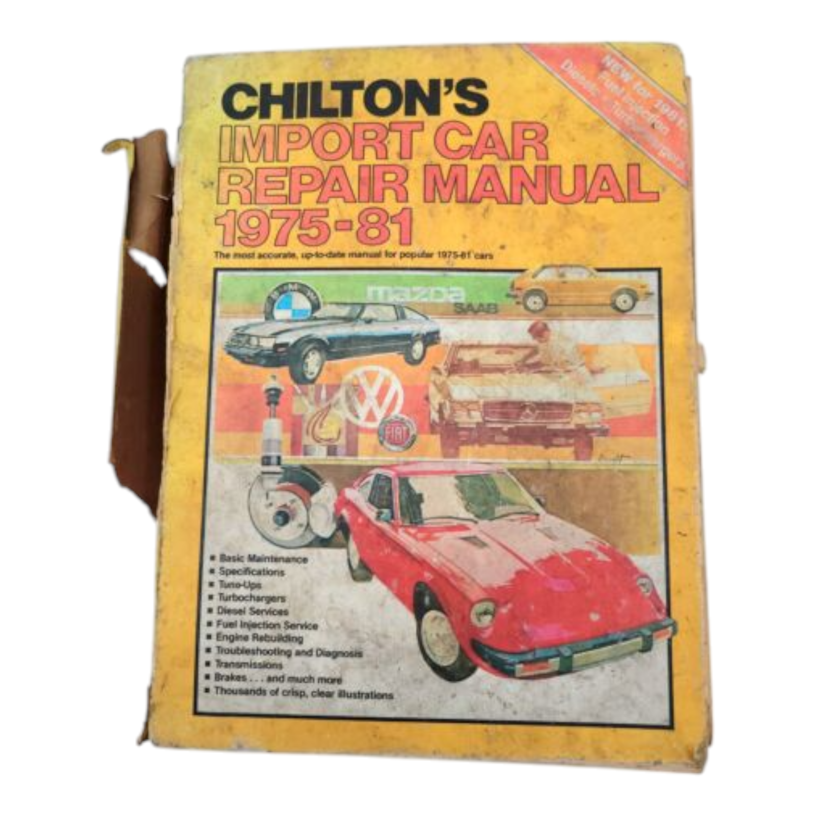 1975-1981 Chilton's Import Car Repair Manual 6th Edition