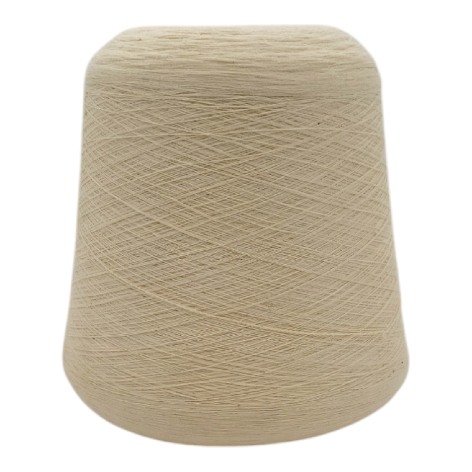 20/1 Beige CF & 70 Denier Lycra Yarn Cone Lot #1324