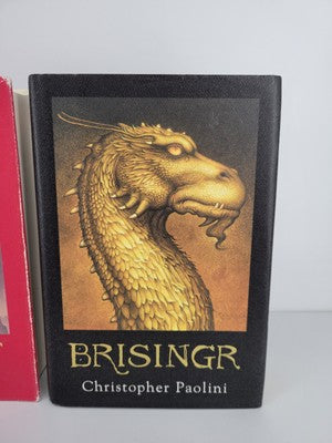 3 Book Set Of Hardcover Eragon Eldest and Brisingr by Christopher Paolini