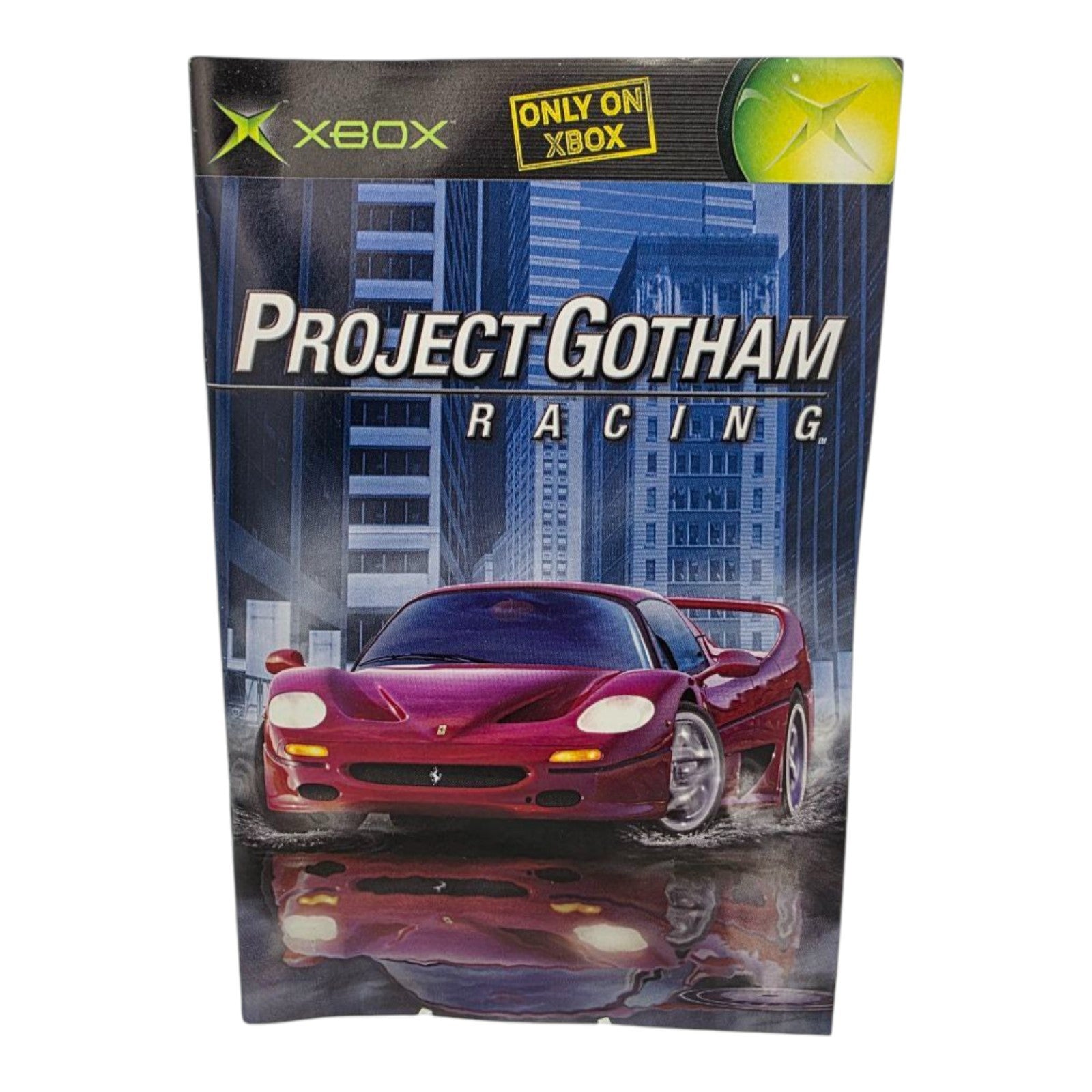 Xbox Project Gotham Racing Game Complete with Manual 2002