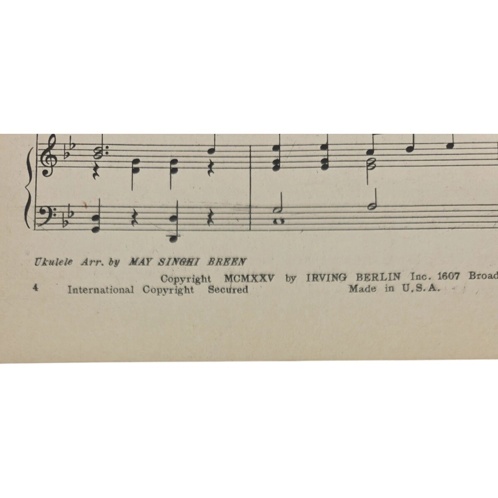 I Wish’t I Was in Peoria 1925 Vintage Sheet Music by Rose Dixon & Woods