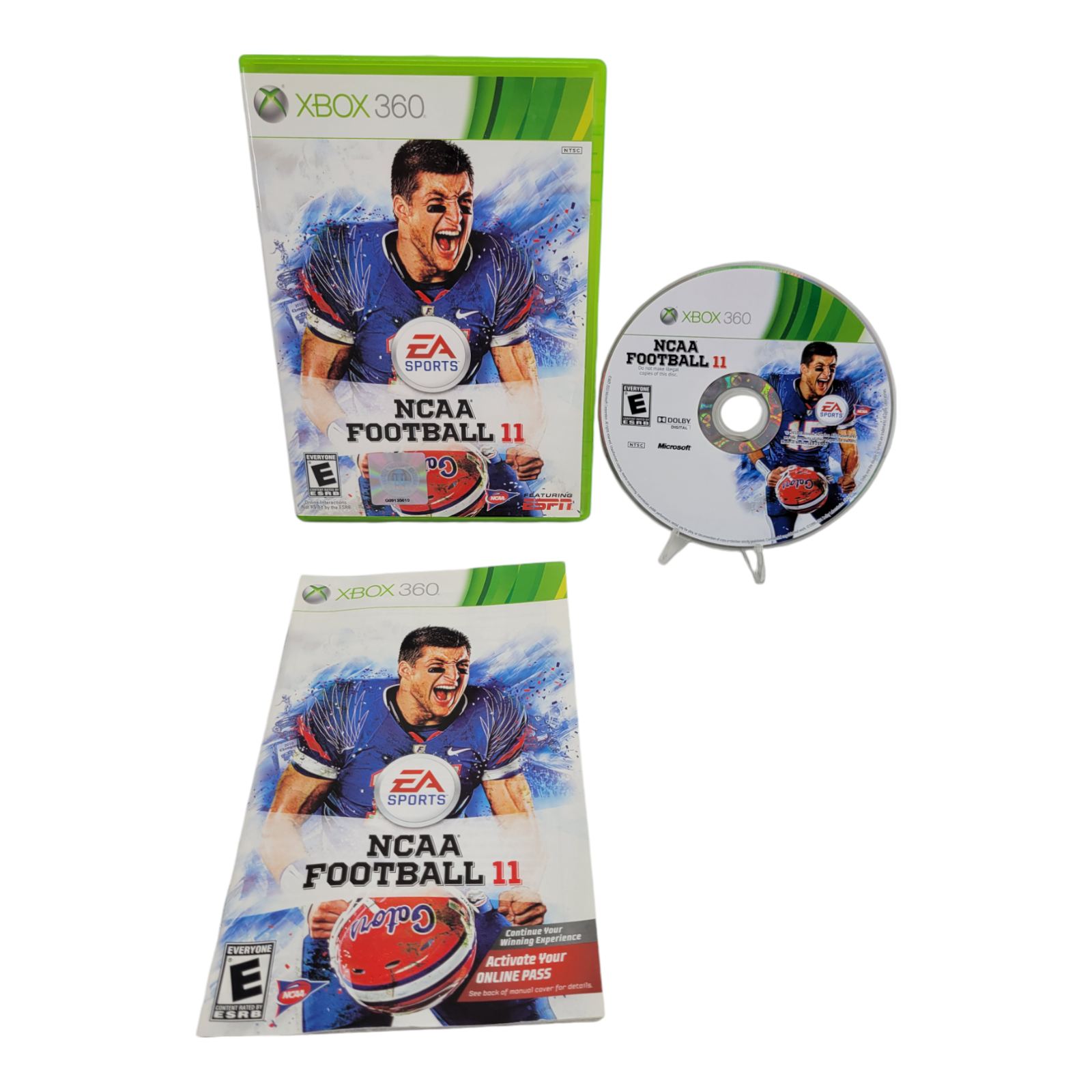 EA Sports NCAA Football 11 Microsoft Xbox 360 2010 Game