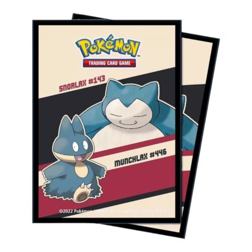 Ultra Pro Pokemon TCG Deck Protector Sleeves Snorlax Munchlax 65 Card Sleeves