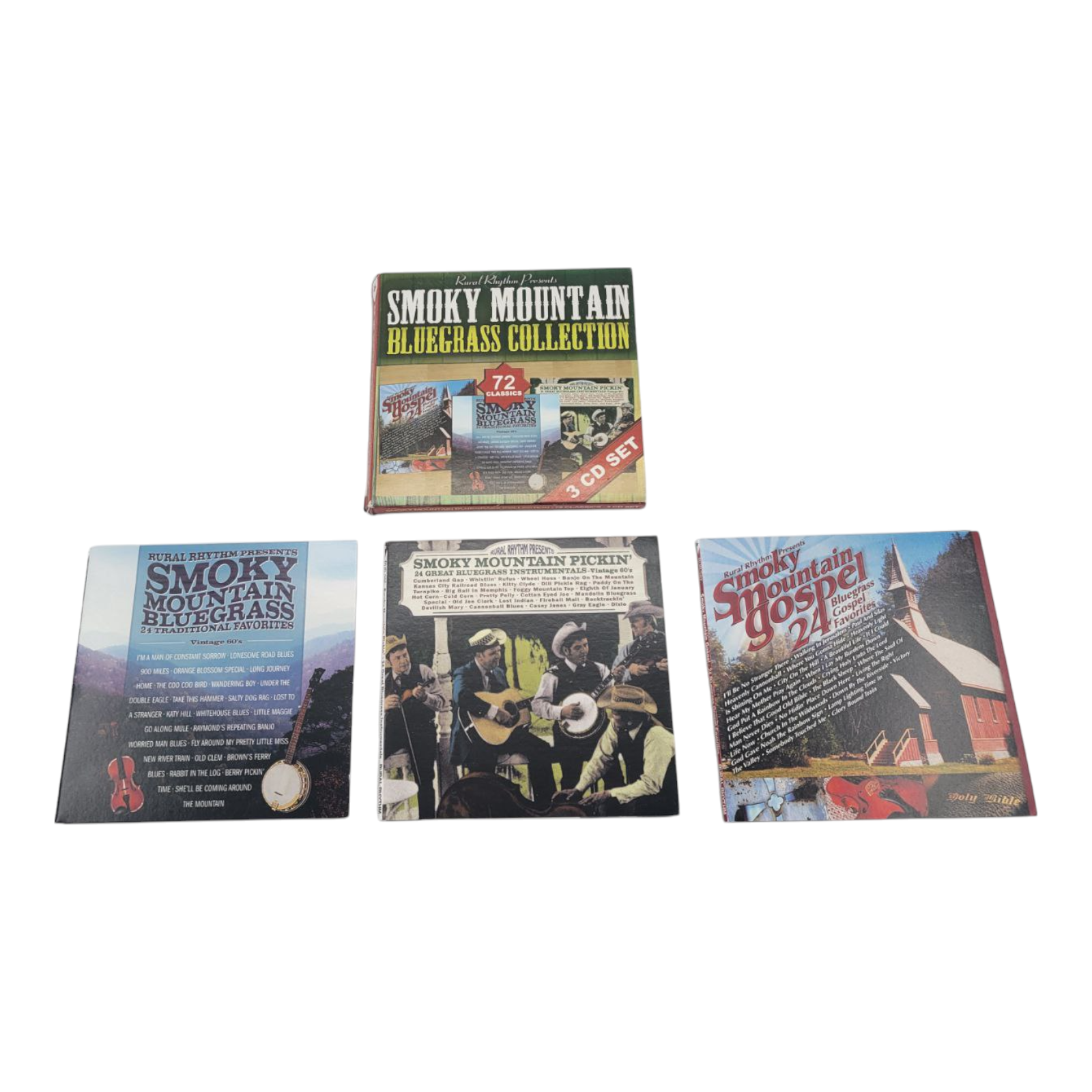 Smoky Mountain Bluegrass Nashville Mandolins 7 CD Music Bundle