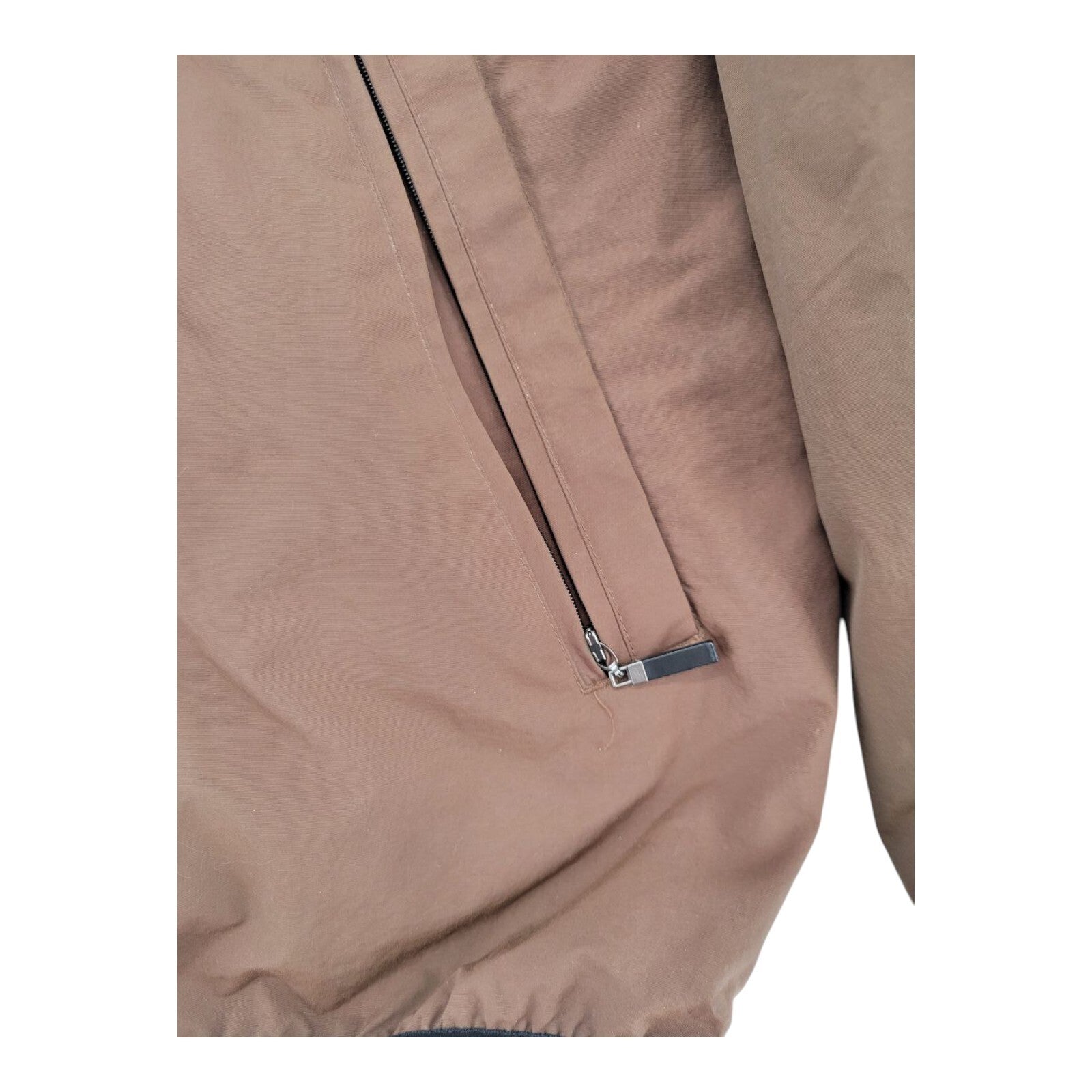 Chestnut Hill Progress Energy Diversity Team Brown Jacket Pockets Mens Size S