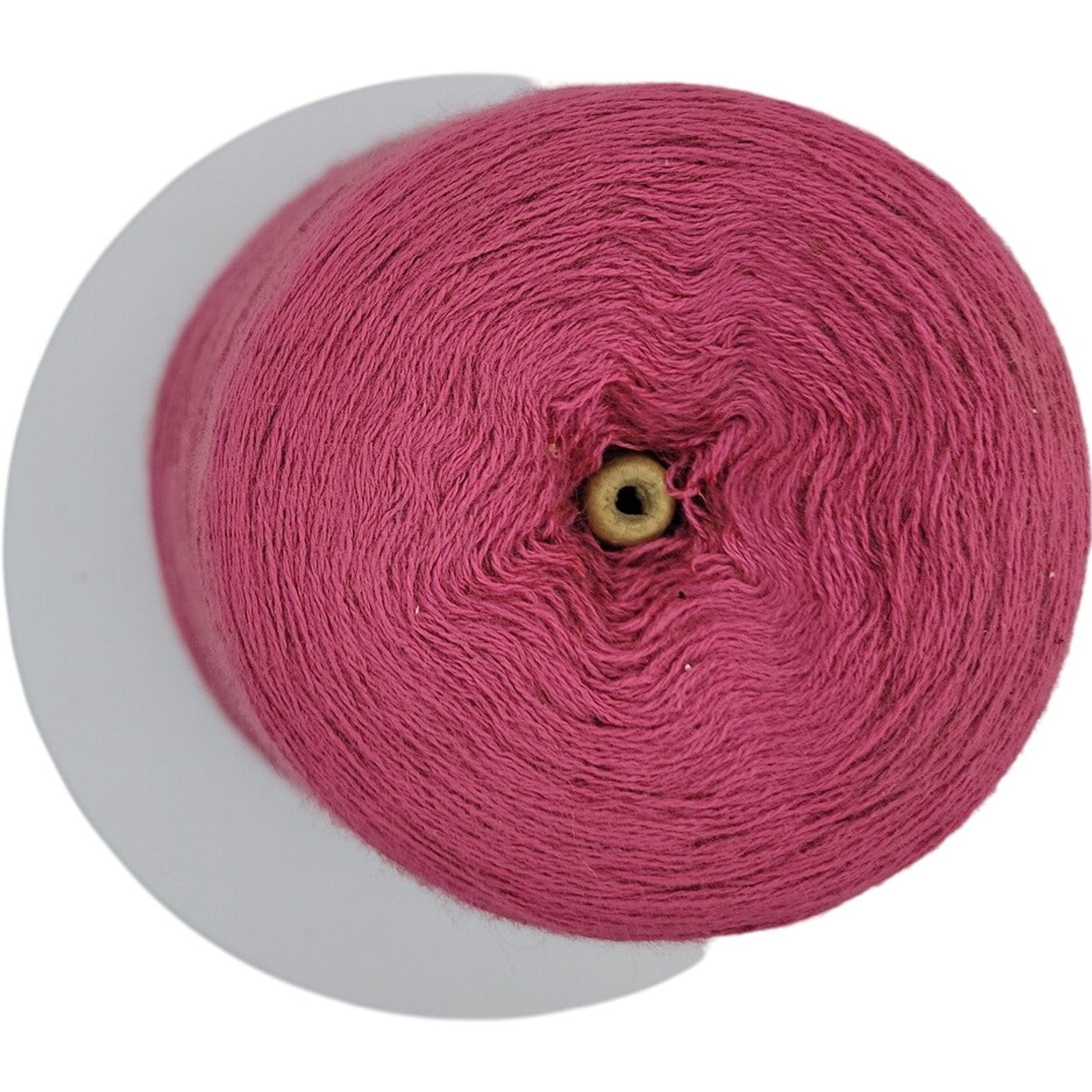Vintage Pisgah Yarn 2/24 Rose Pink Weaving Knitting Cone Yarn Lot 4695