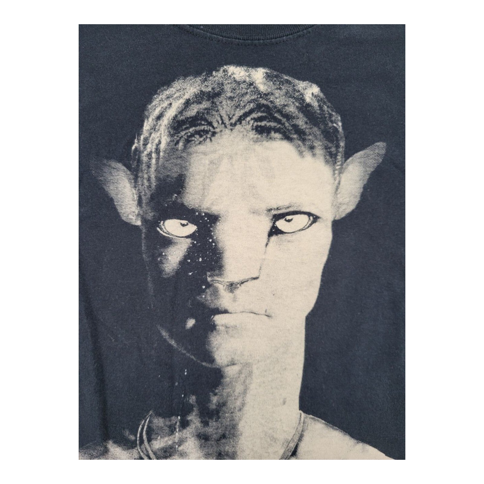 2009 Avatar James Cameron Movie T Shirt Black Graphic Tee Size L