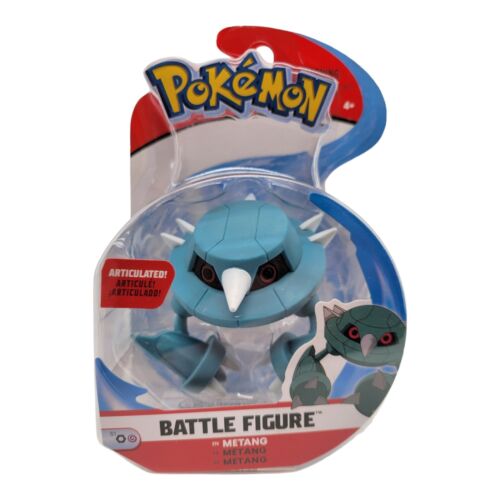 Wicked Cool Toys Pokemon Battle Figure Metang Articulated 95006