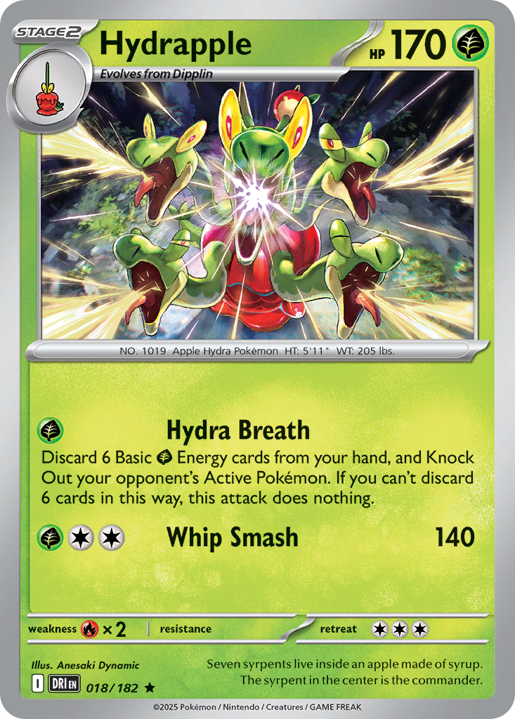 Hydrapple 18/182 Destined Rivals