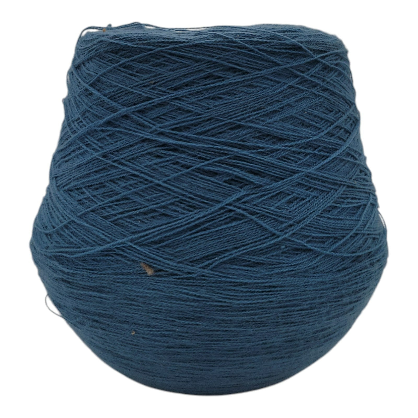 Vintage Phoenix Dye Works Acrylic Yarn Cone Blue 2/24