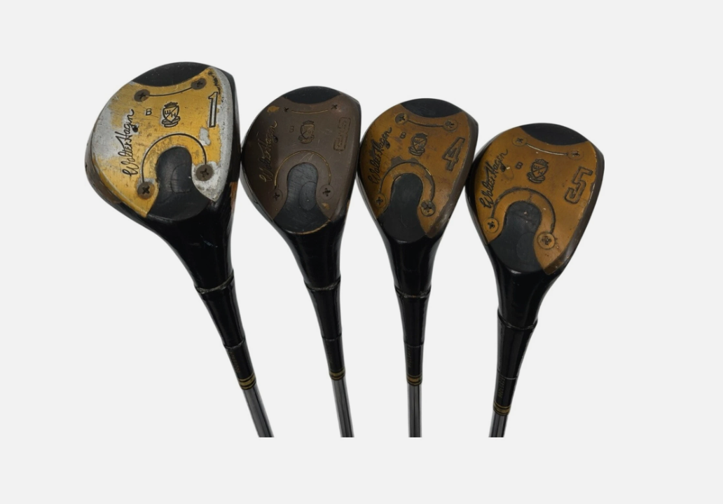 Walter Hagen Haig Ultra Driver 3 4 And 5 Fairway Wood Four Golf Club Bundle RH