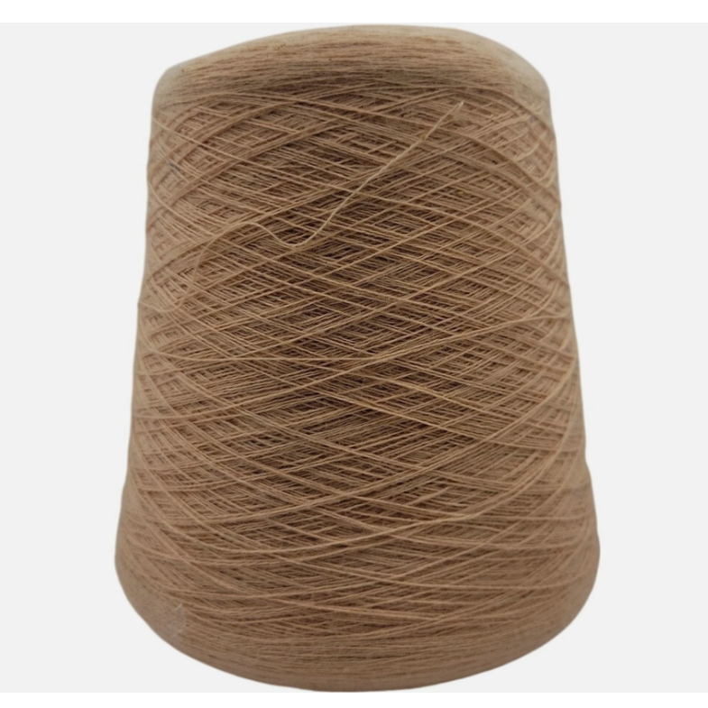 Marion Dyers Vintage 2/24 Peach Weaving Knitting Cone Yarn Lot A-15259