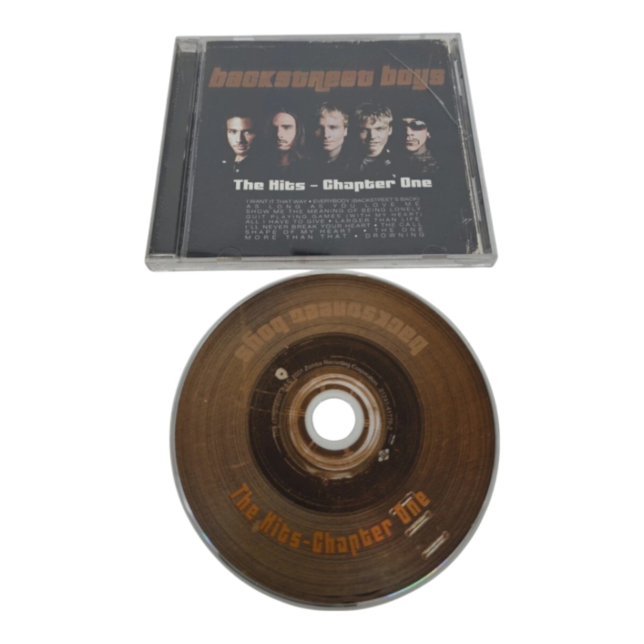 Backstreet Boys The Hits Chapter One CD 2001 Pop CD & ARTWORK Zomba/Ji