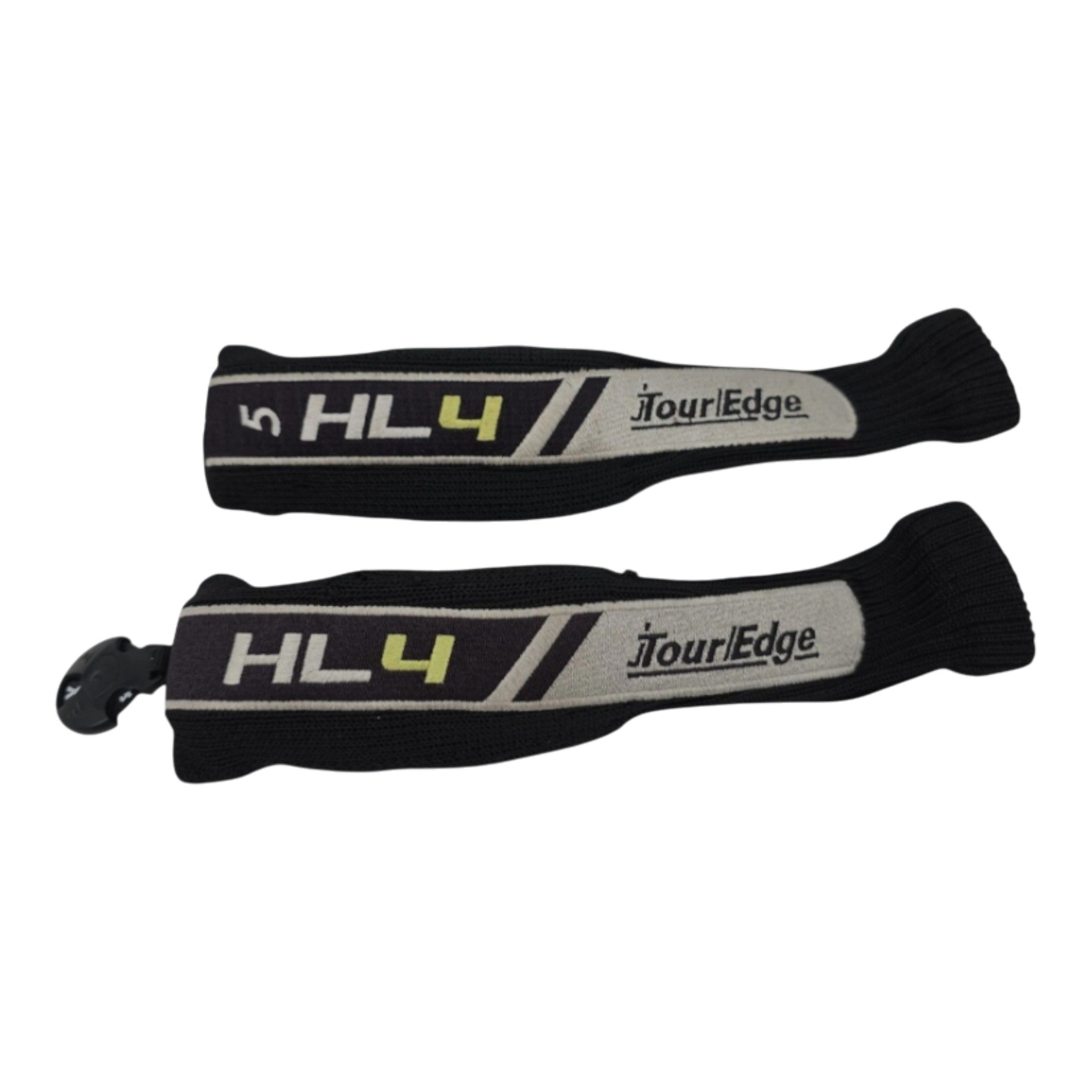 Tour Edge HL4 Golf Club Hybrid Iron & Wood 5 Headcovers Set of 2 Tested