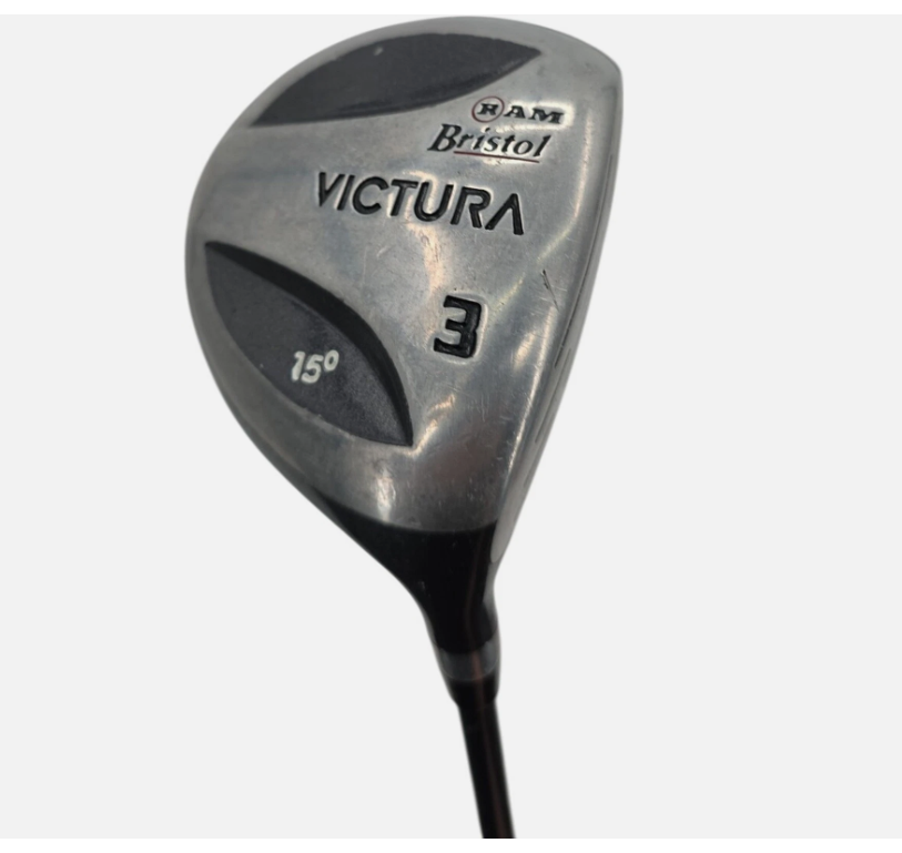 Ram Bristol Victura 3 Fairway Wood 15° Golf Club RH B-540 Graphite Shaft 43 in
