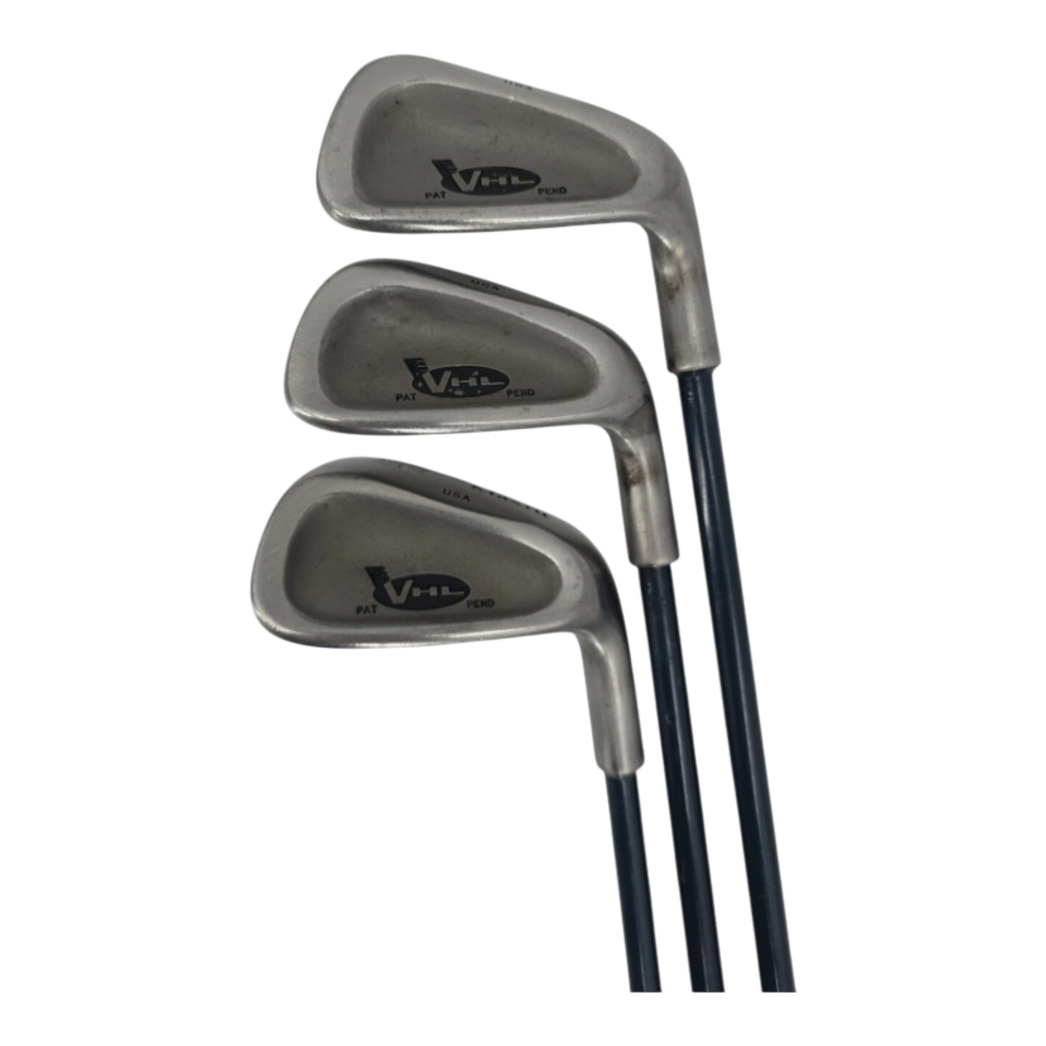 Maxfli USA VHL Golf Club Bundle 8-9-PW Mens RH XJR Senior Flex Graphite Shafts