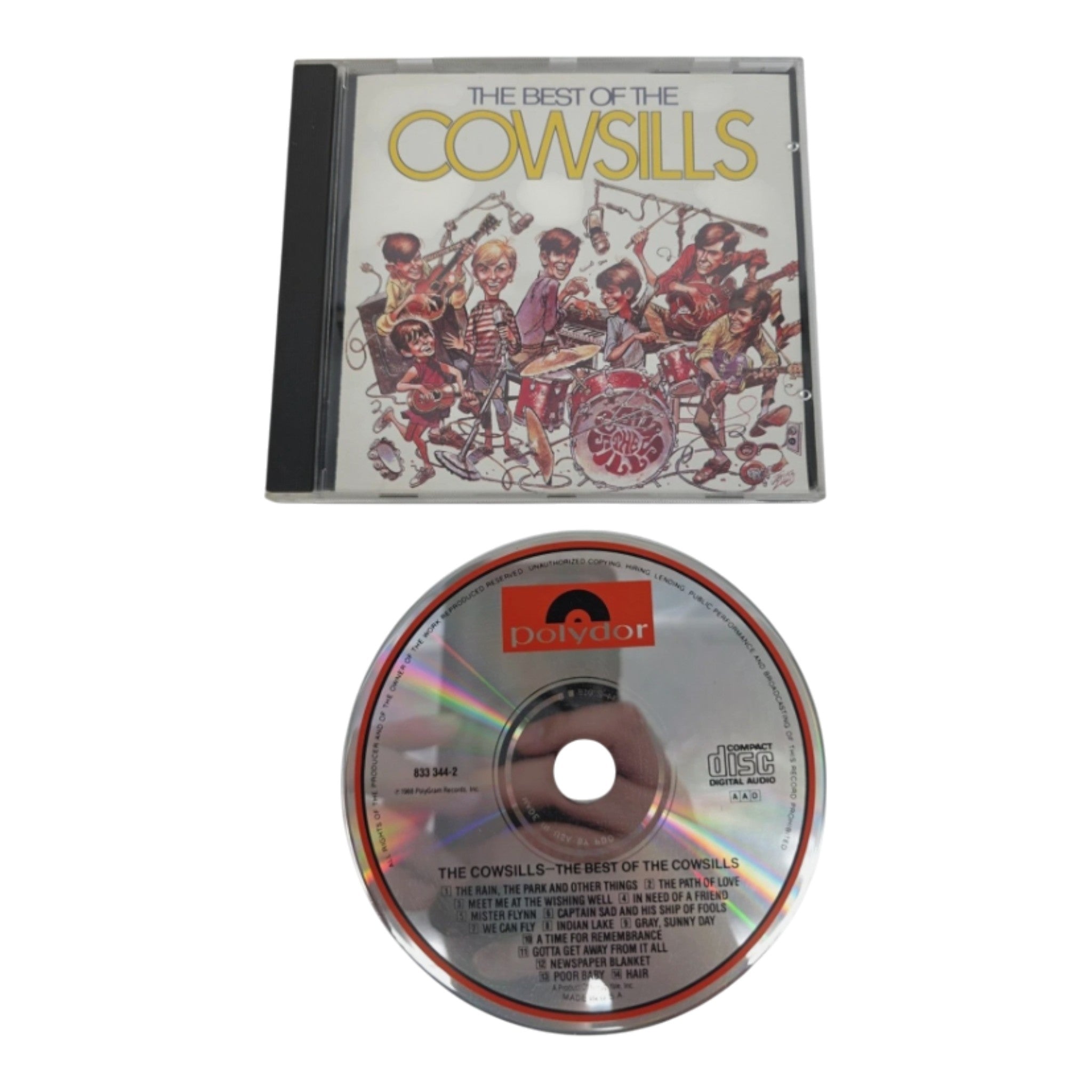 The Best of The Cowsills CD 1986 Polydor Records Compilation Album