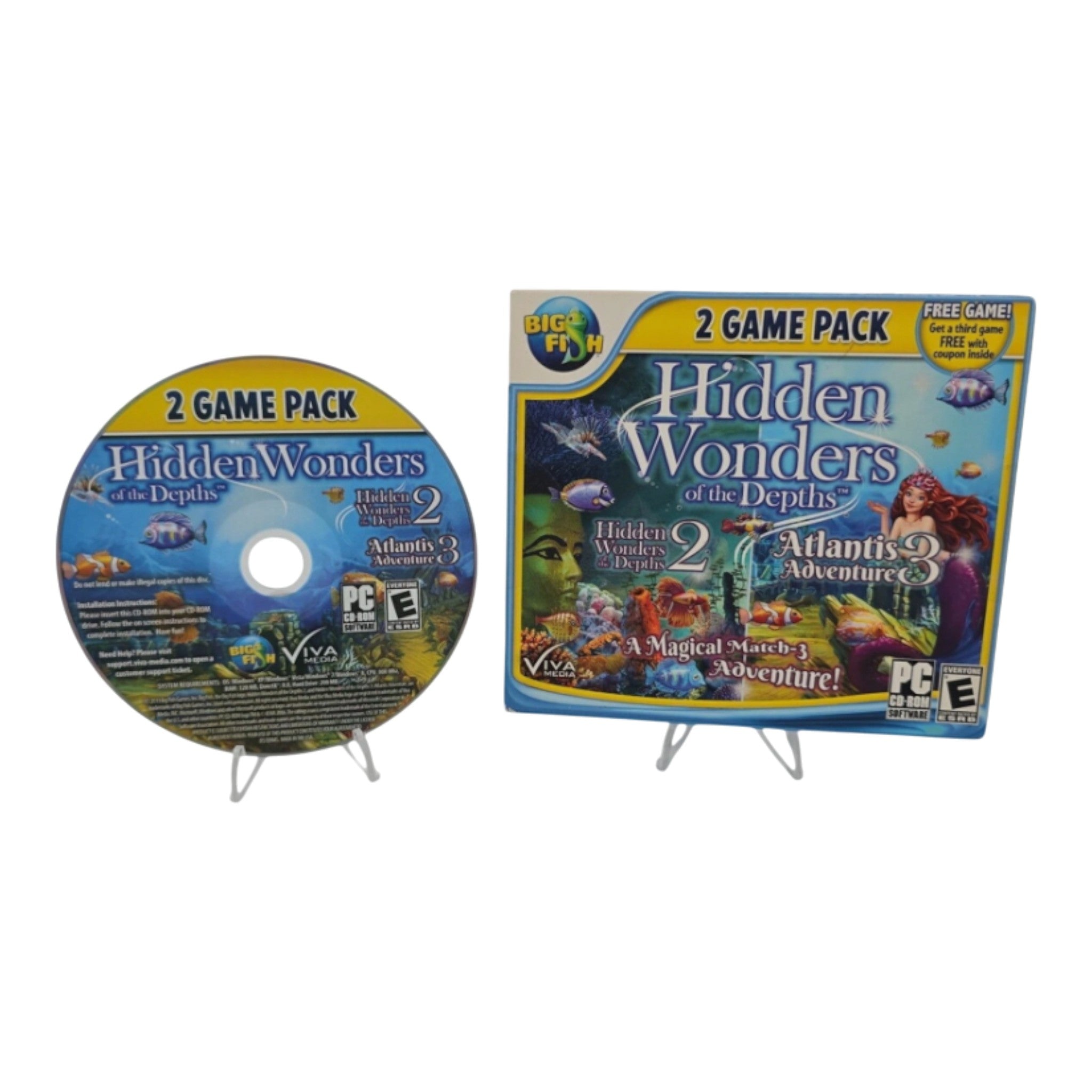 Hidden Wonders of the Depths 2 & Atlantis Adventure 3 PC 2 Game Pack Big Fish