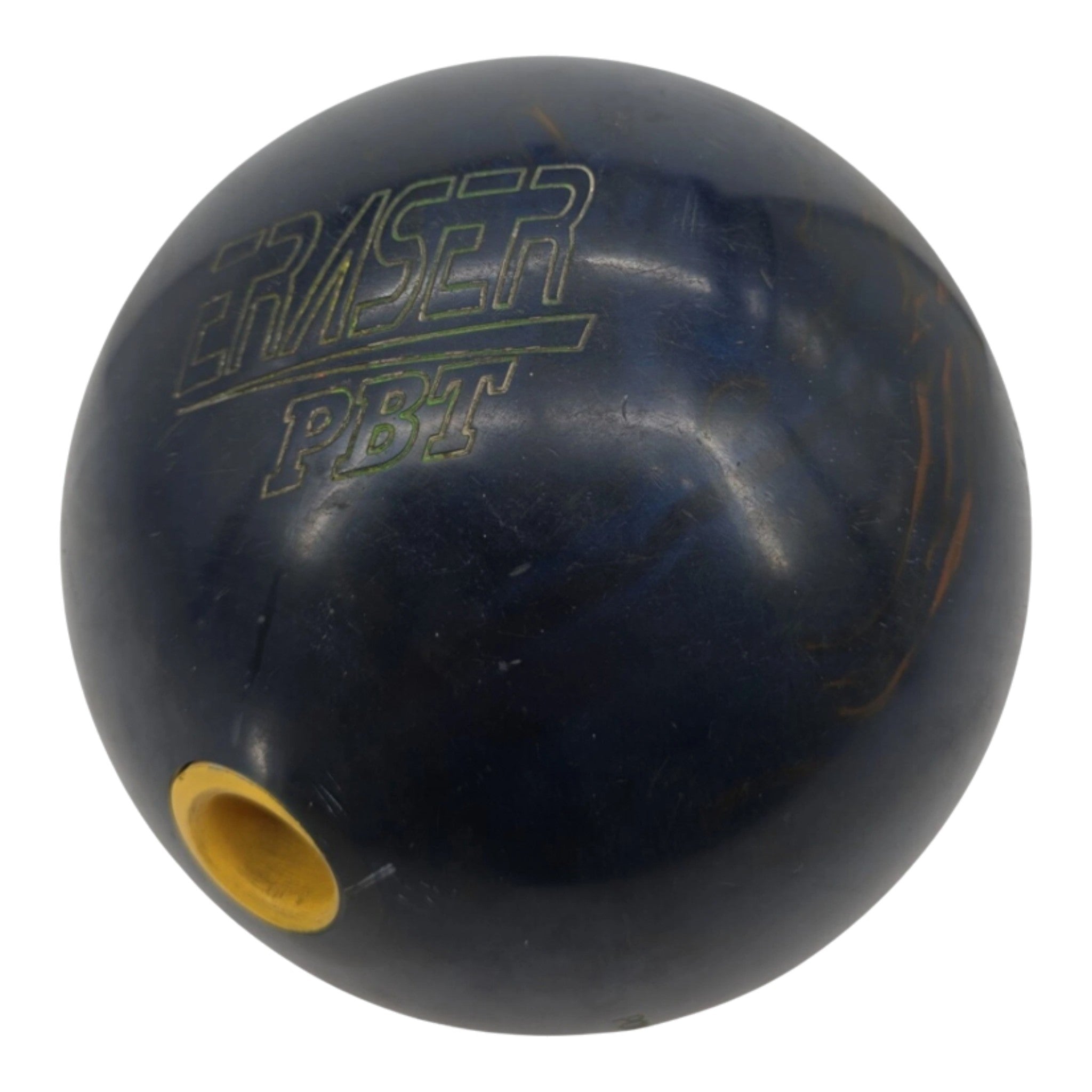 Storm Eraser PBT Power Ball Technology Bowling Ball Blue Orange Swirl Made in US