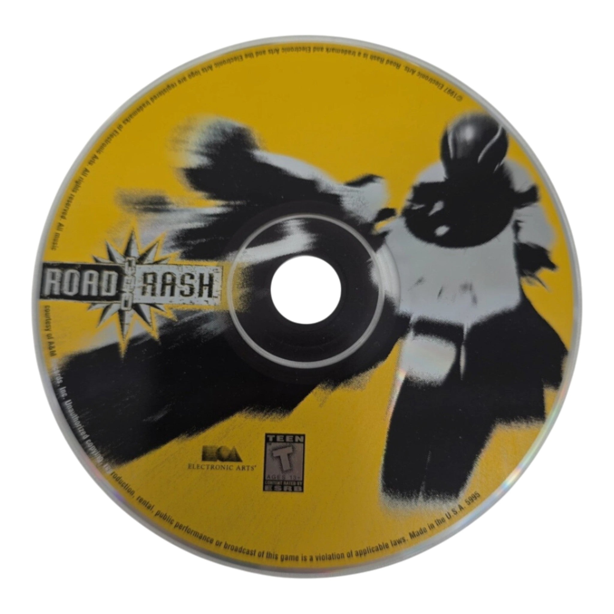 Road Rash 1997 Electronic Arts Video Game PC CD-ROM DISC ONLY Tested & Working
