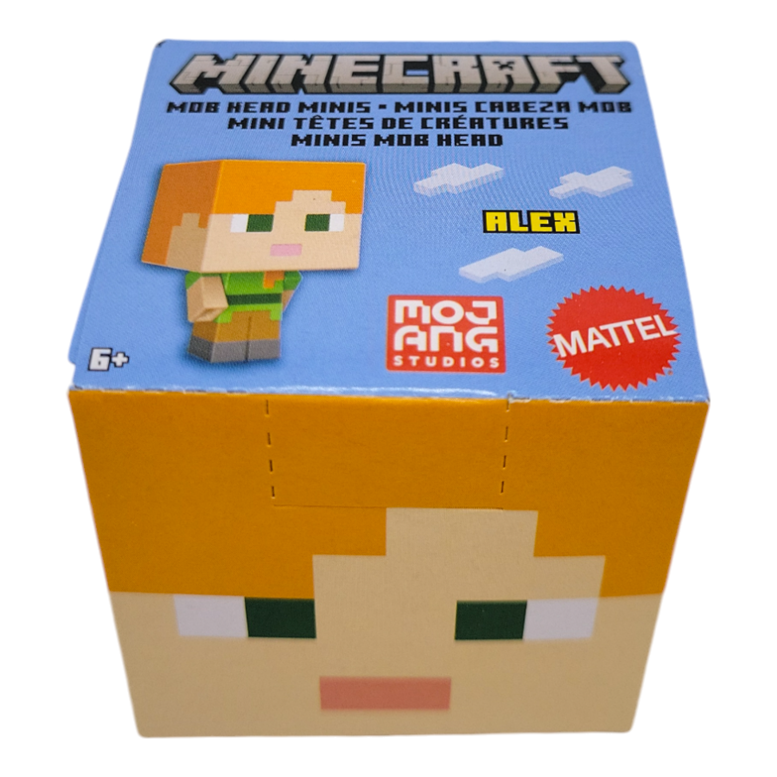 Minecraft Mob Head Mini Figure Alex 1 Inch Collectible Toy