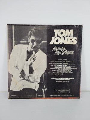 VTG 1969 TOM JONES Live In Las Vegas 12" LP Vinyl (PAS 71031)