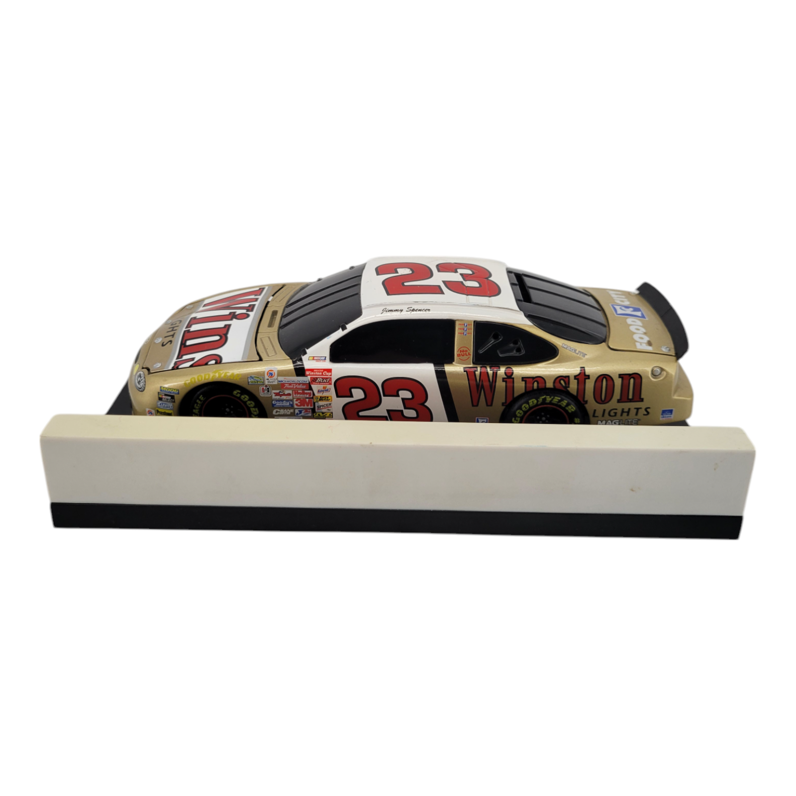 1999 Jimmy Spencer #23 Winston Lights Taurus Diecast 1:24 8" Limited Edition