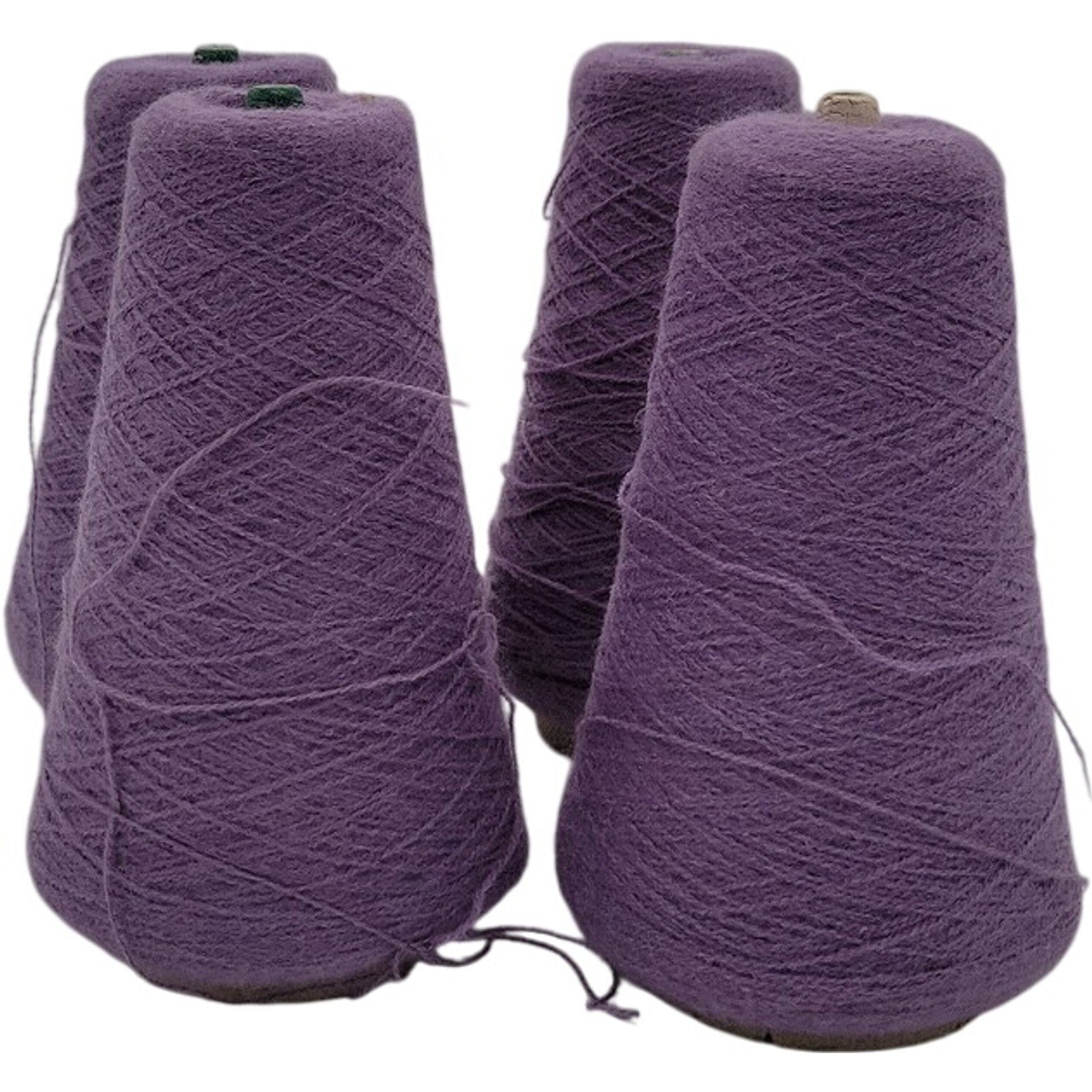 Vintage Templon 2/24 O/N Lavender Heather Cone Yarn Knitting S-78426 Lot of 4