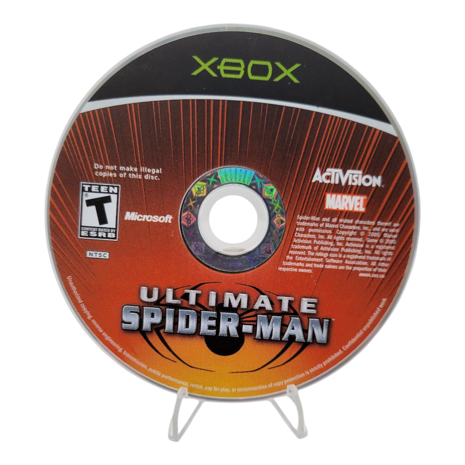 Activision Marvel Ultimate Spider Man 2005 Xbox Game Complete