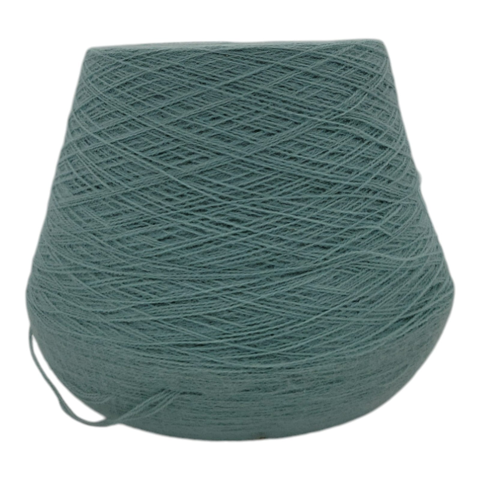 Vintage Spectrell Misty Turquoise Yarn Cone 2/24