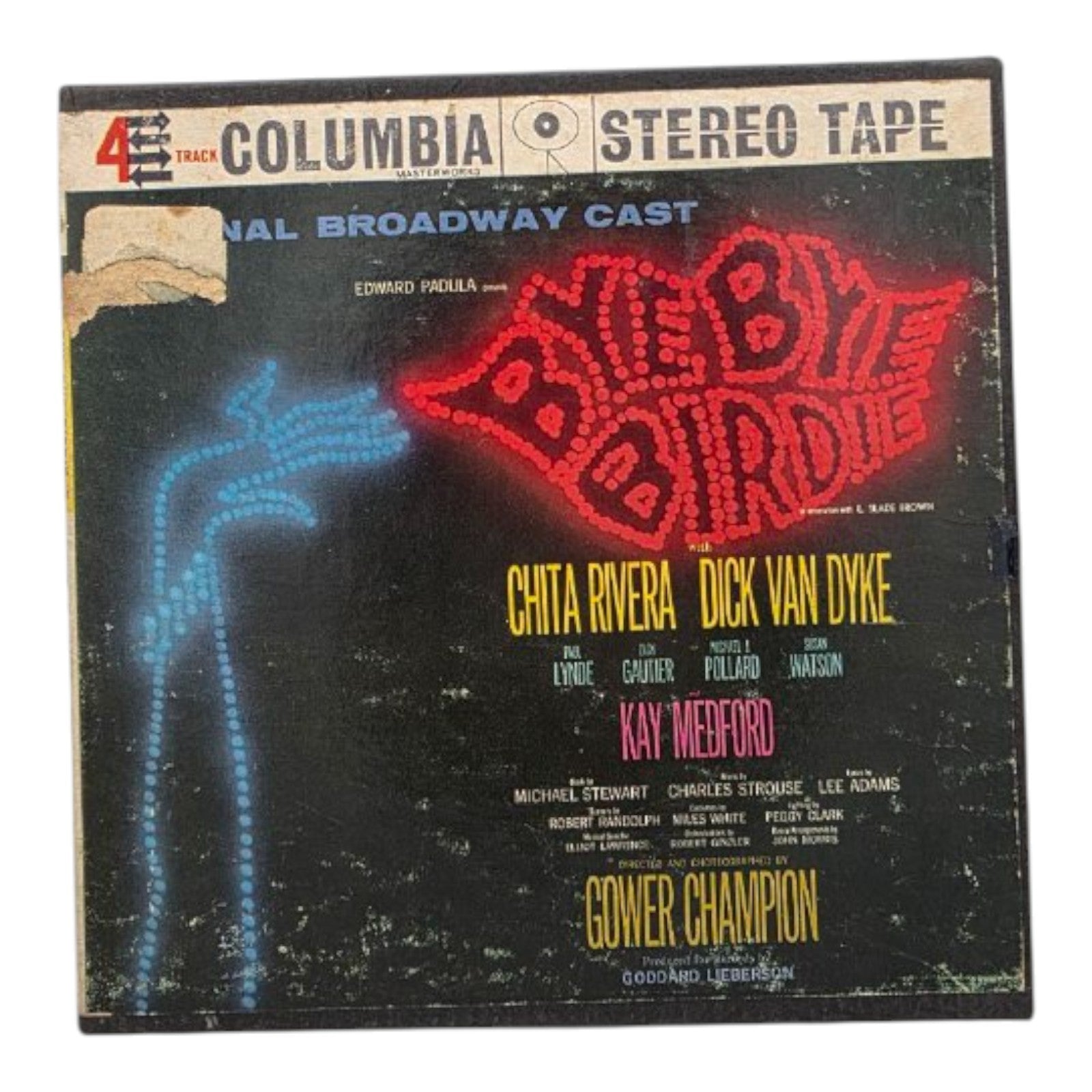 Bye Bye Birdie Original Broadway Cast Reel to Reel Tape 4 Track OQ 320