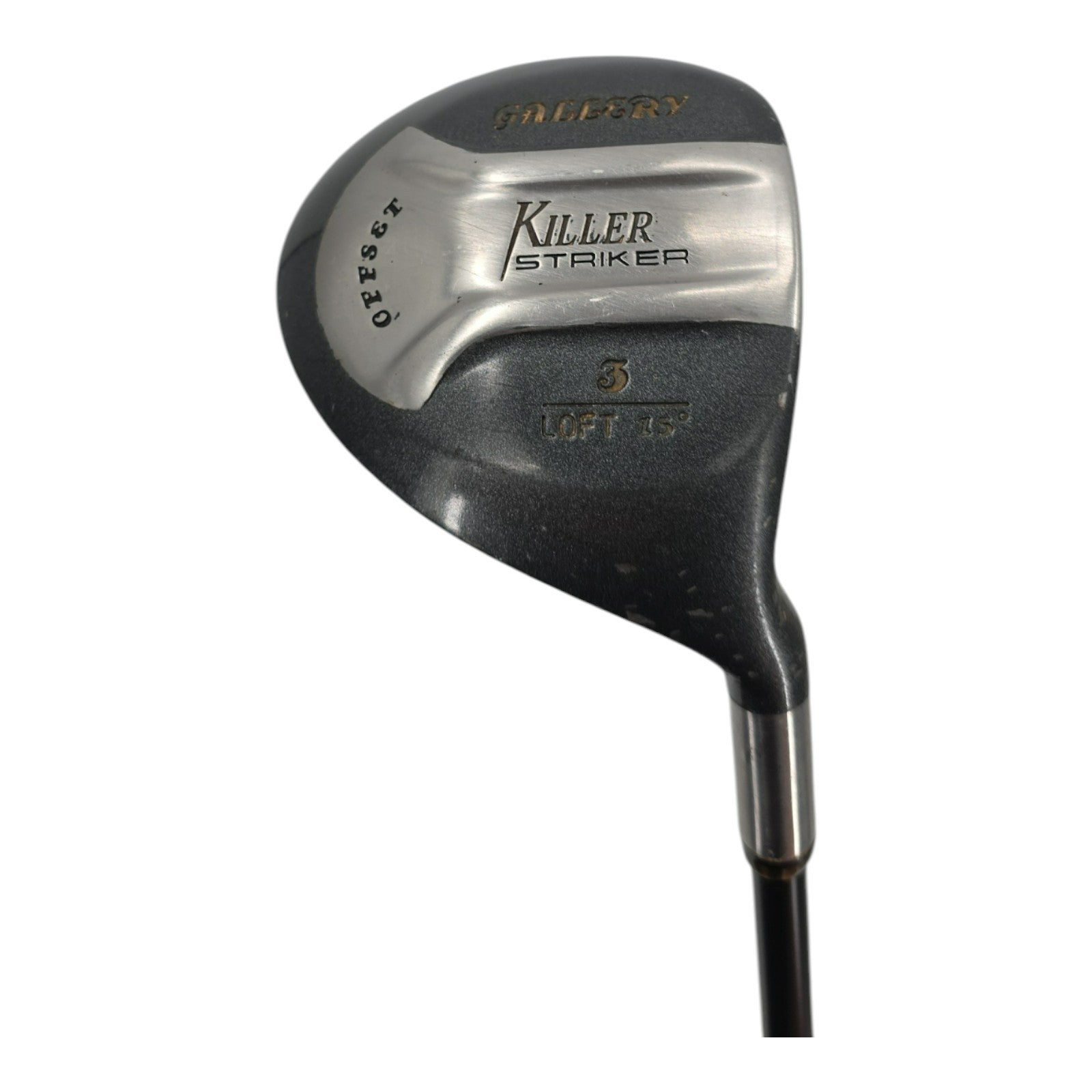 Gallery Killer Striker Offset 15 Degree Loft 3 Fairway Wood Golf Club RH 43"