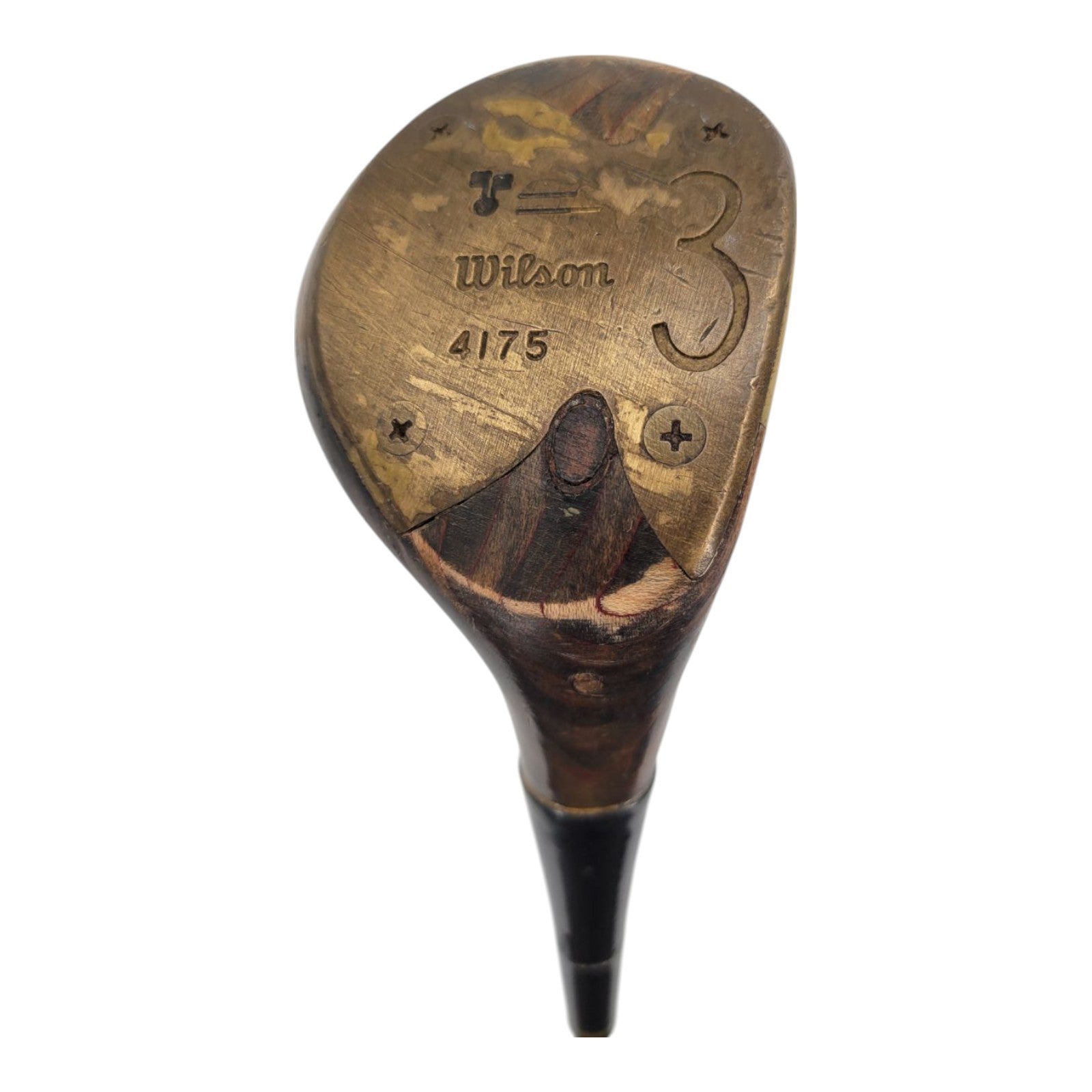 Wilson 4175 RH 3 Wood Matched Flex Steel Shaft Original Wilson Reminder Grip 42"