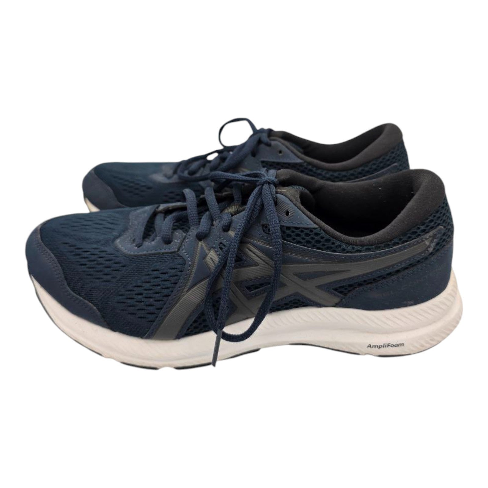 ASICS Gel-Contend 7 Men’s Running Shoes Blue AmpliFoam US 8 EU 41.5